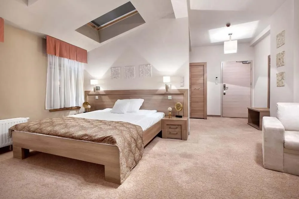 Bed in Hotel Stara Kamienica