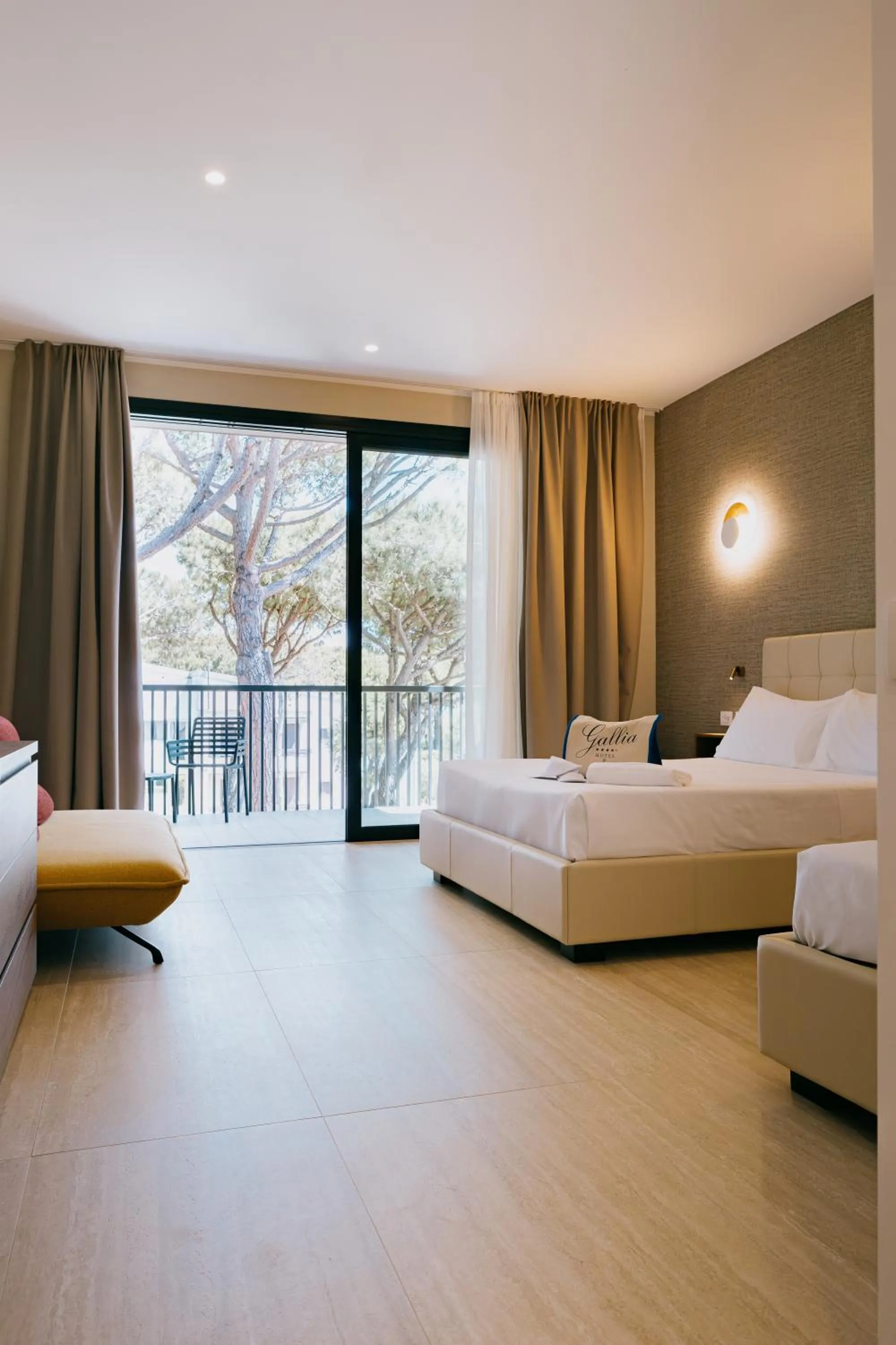 Bed in Hotel Gallia & Resort