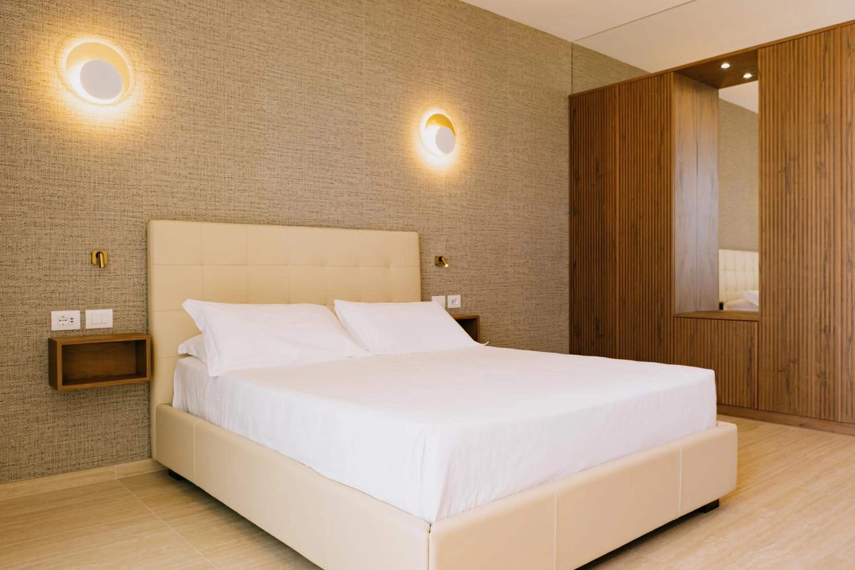 Bed in Hotel Gallia & Resort