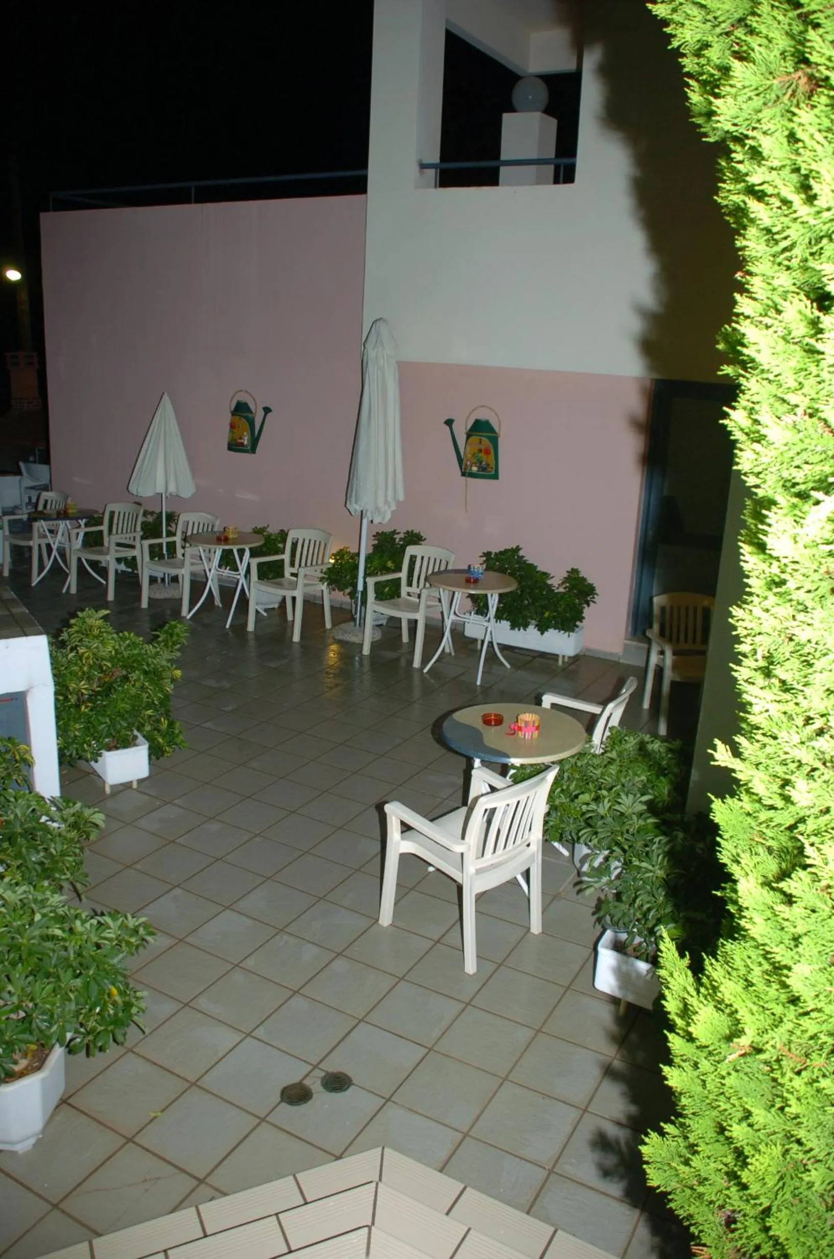 Patio in Blue Sky Hotel Apartments