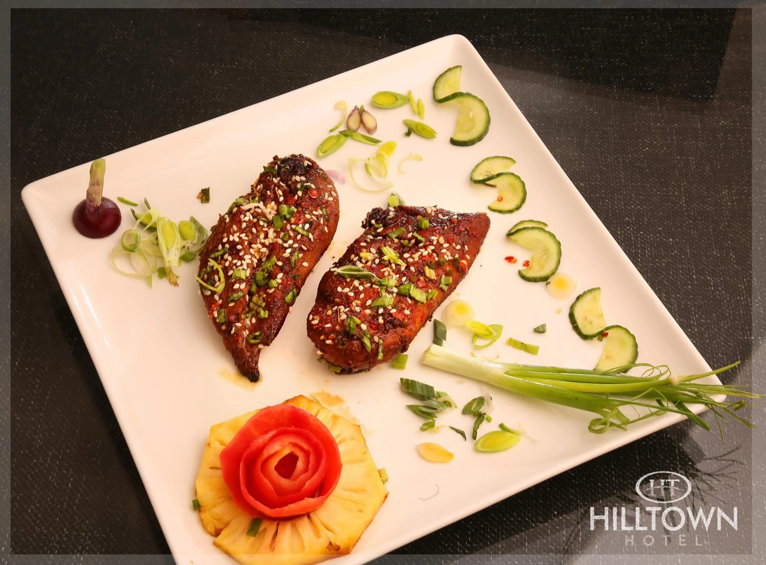 Food close-up in Kgees - Hill Town Hotel