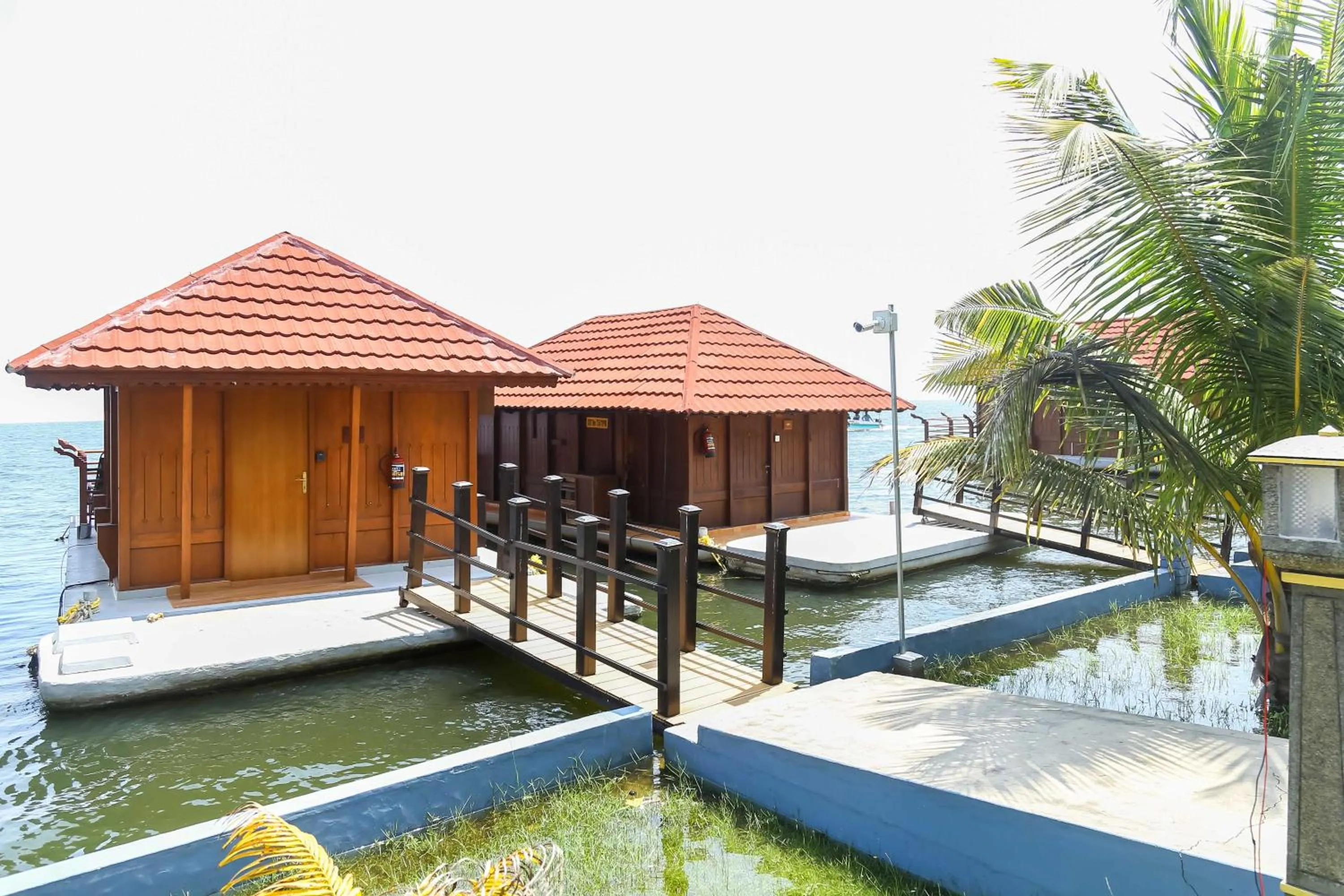 Lake view in Poovar Island Resort