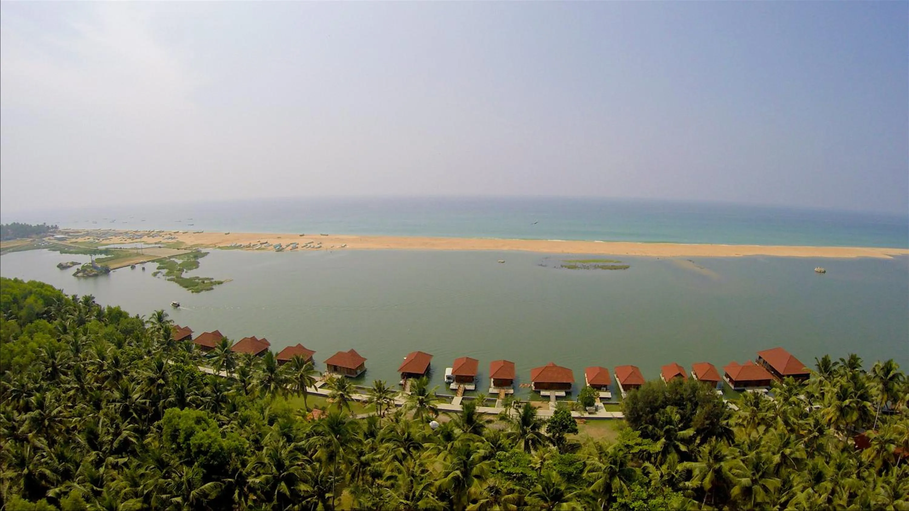 Sea view in Poovar Island Resort