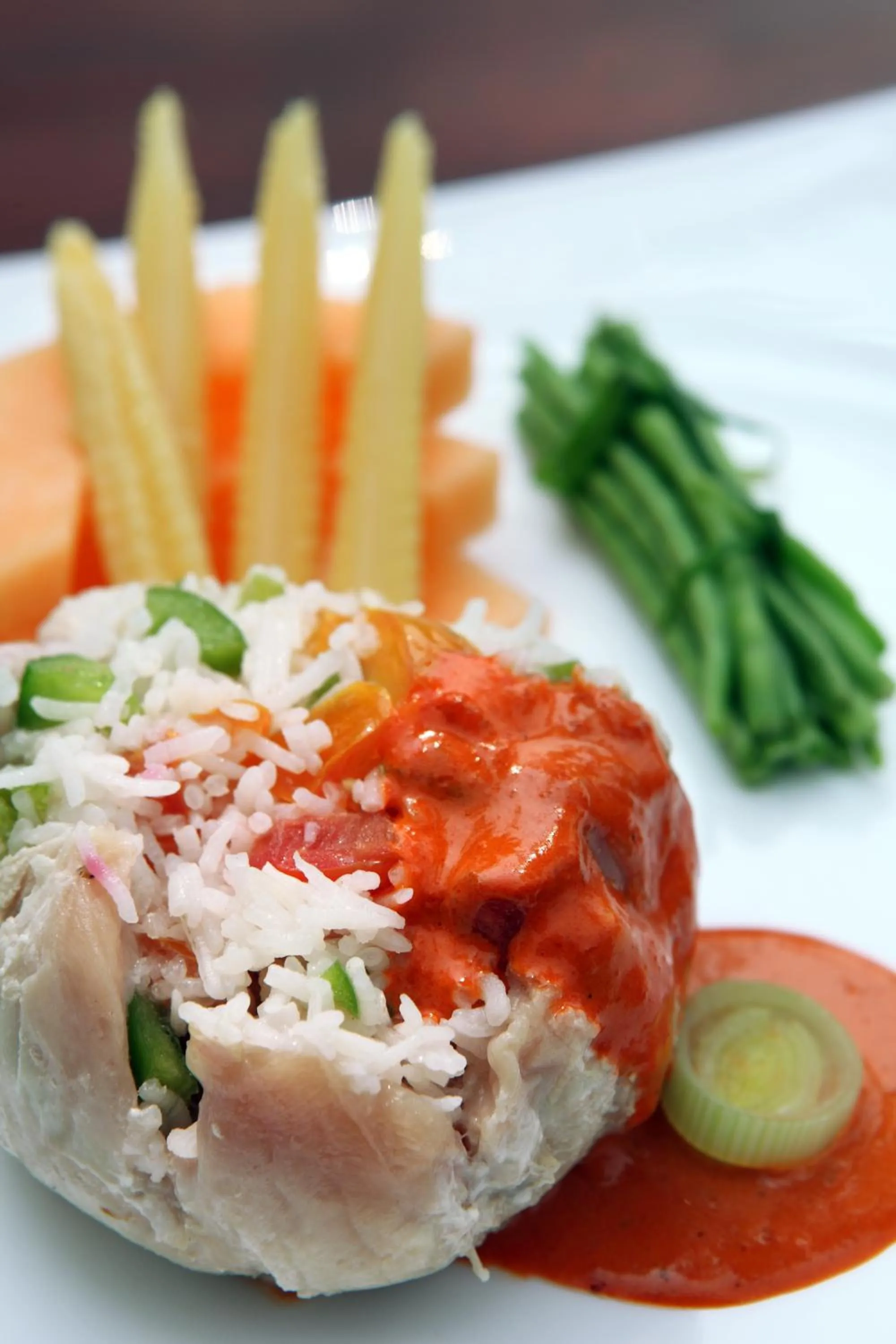 Food in Poovar Island Resort