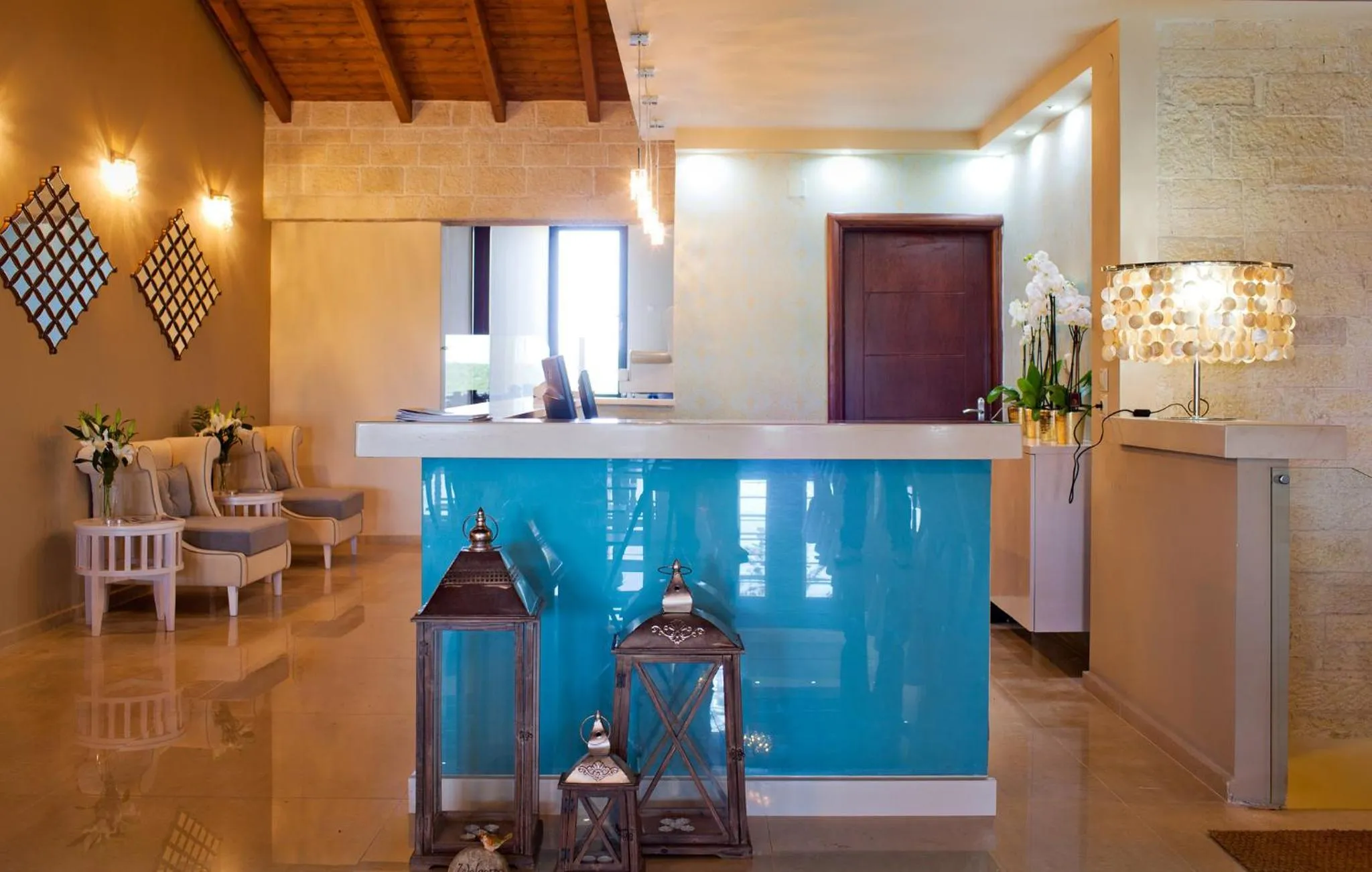 Lobby or reception in Ornella Beach Resort & Villas