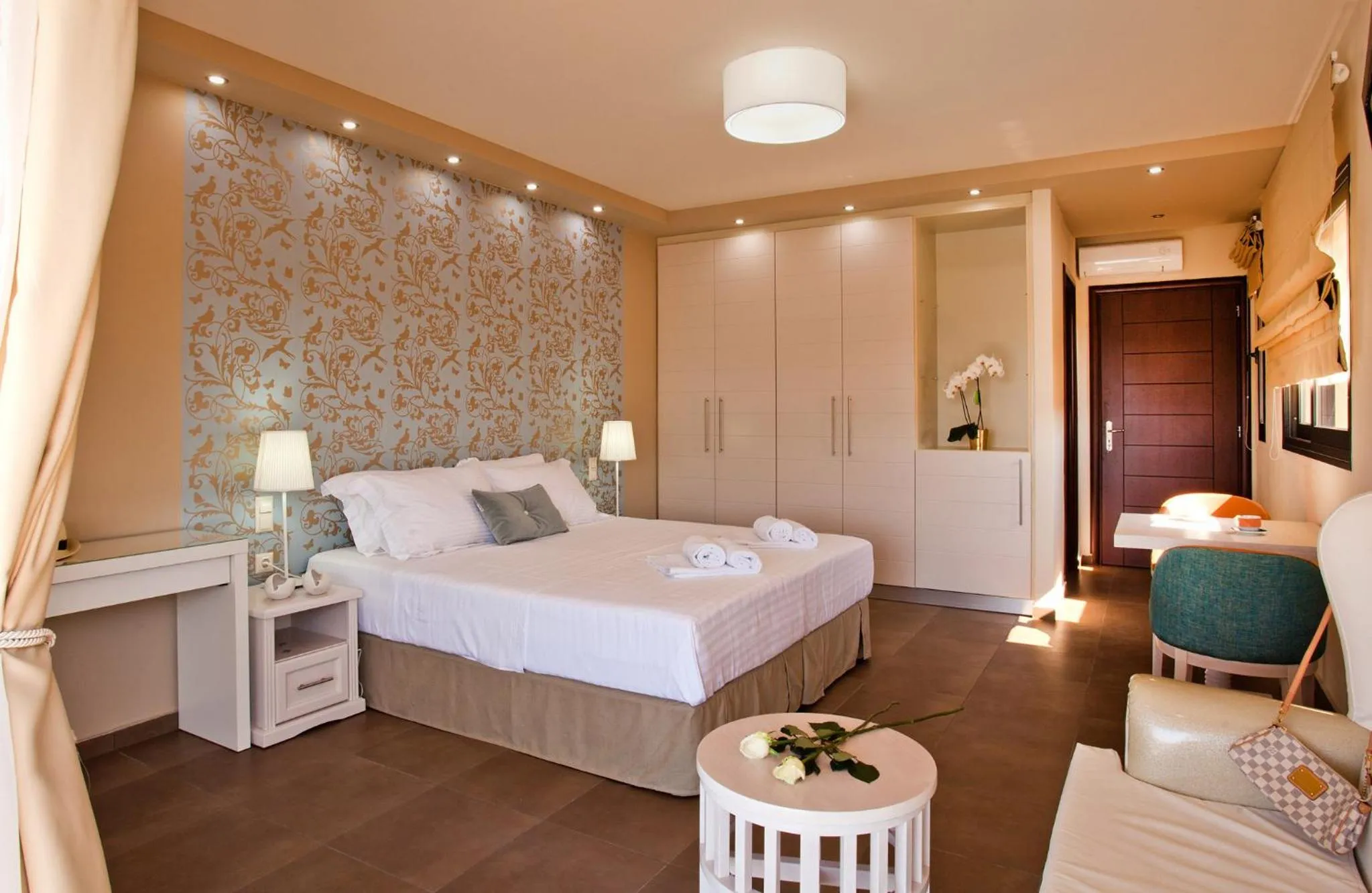 Photo of the whole room, Bed in Ornella Beach Resort & Villas