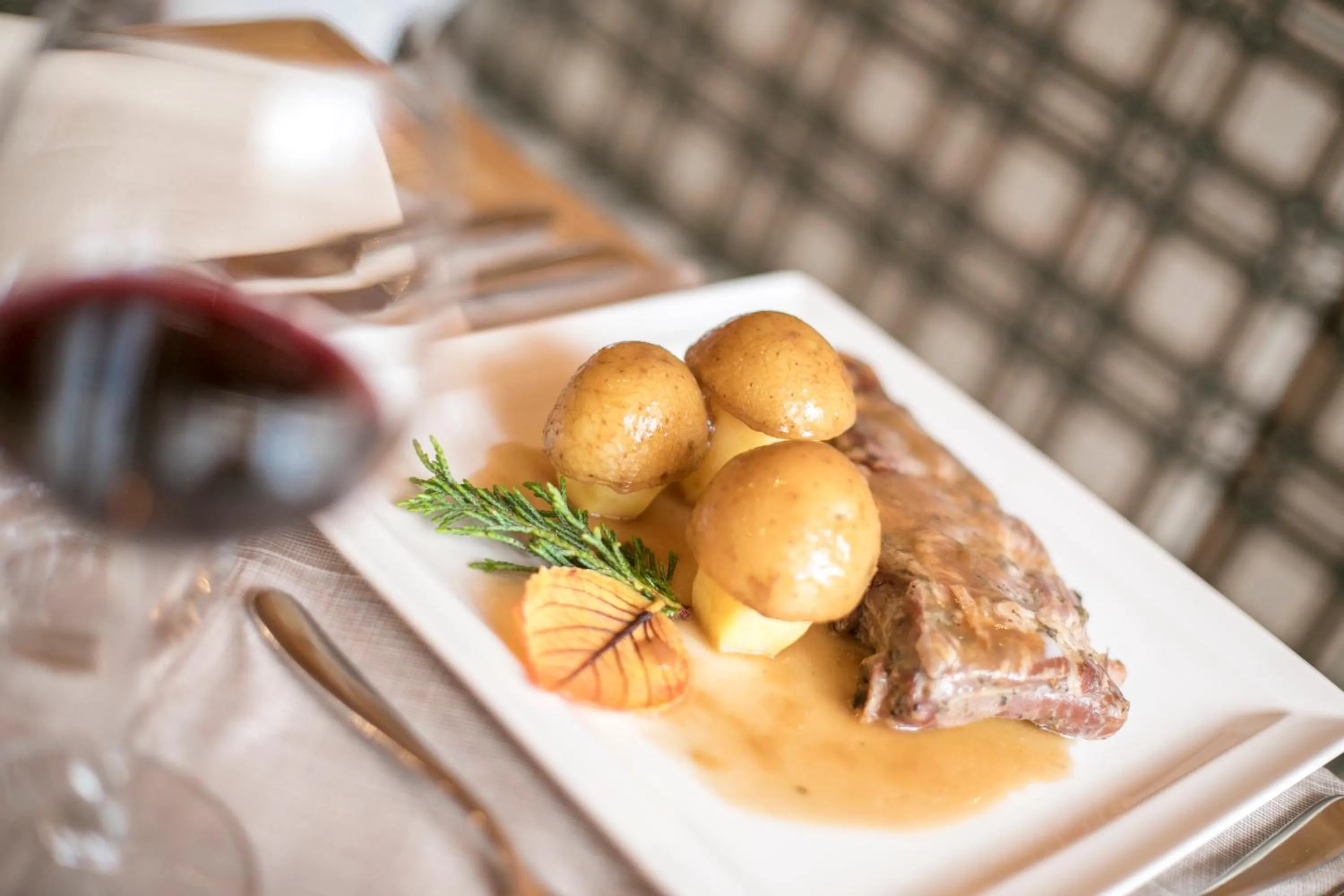 Food close-up in Hotel Luna Bianca Folgaria