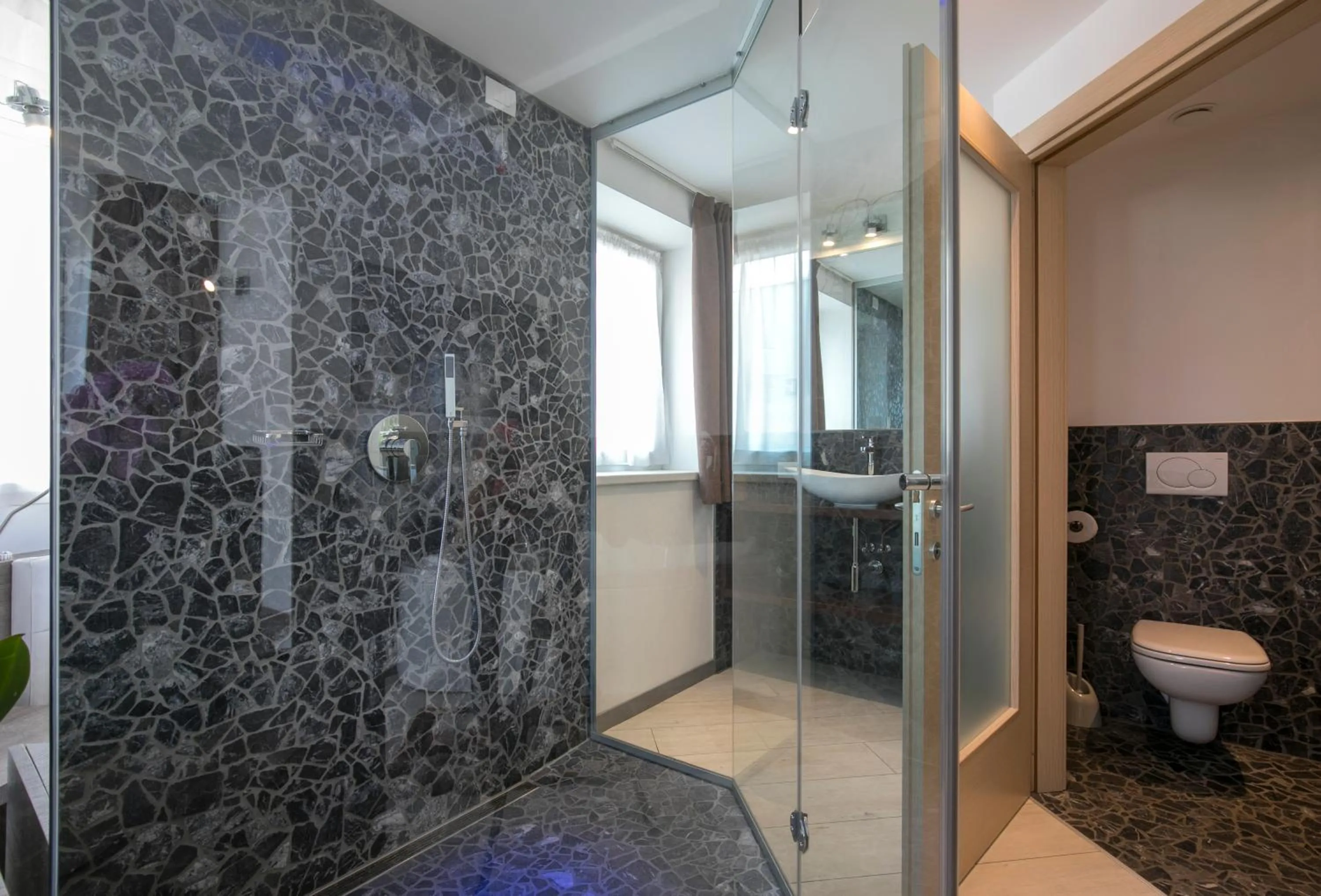 Bathroom in Hotel Luna Bianca Folgaria