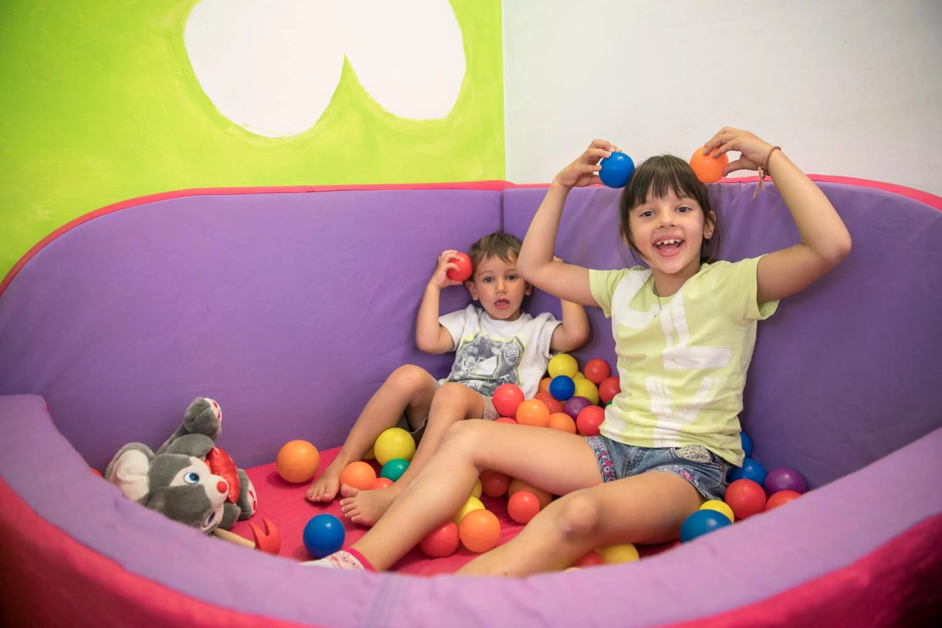 Children play ground in Hotel Luna Bianca Folgaria