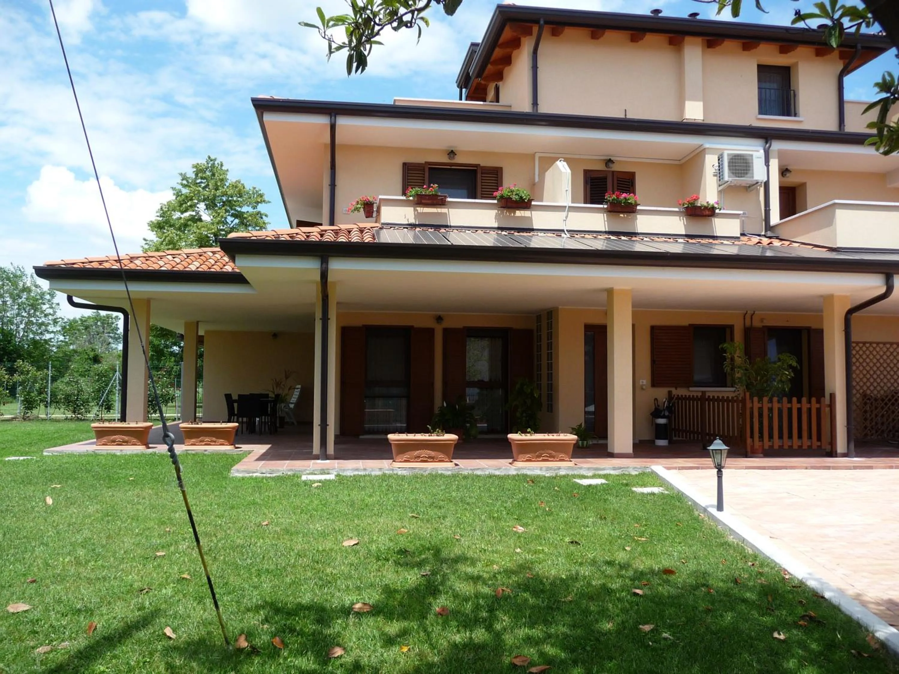 Facade/entrance in Villa Patrizia