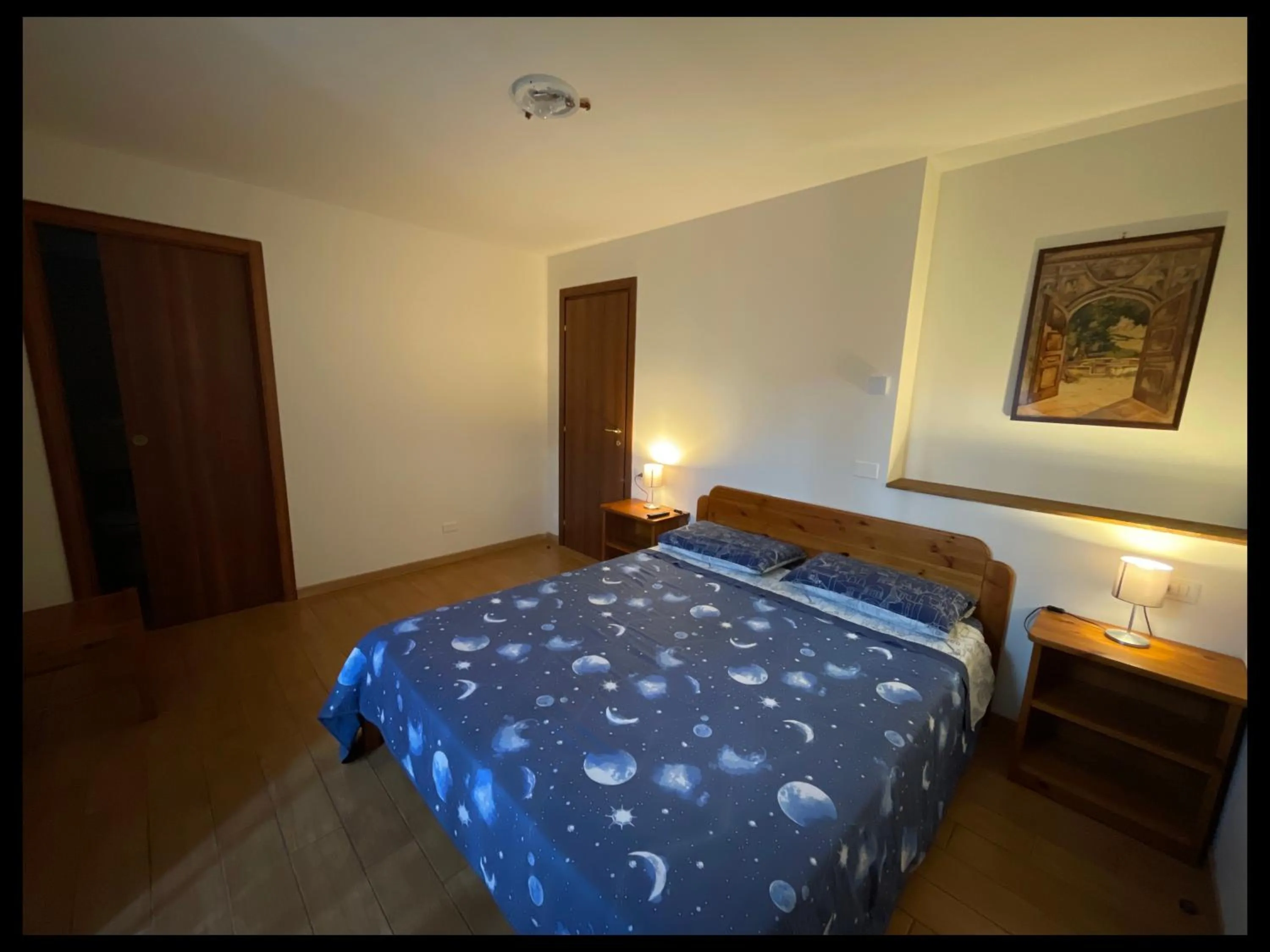 Bed in Villa Patrizia