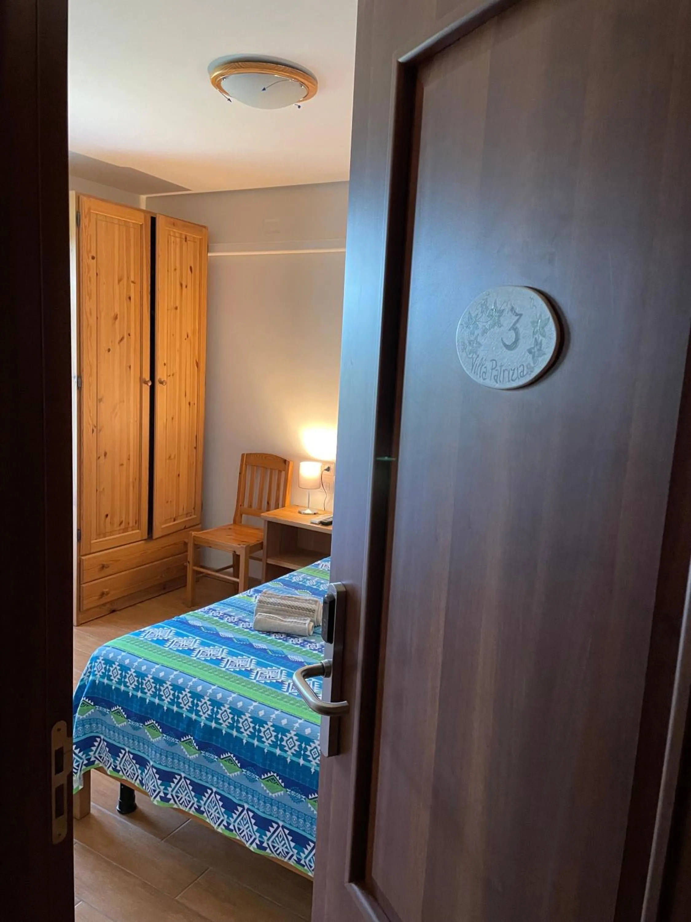 Bed in Villa Patrizia