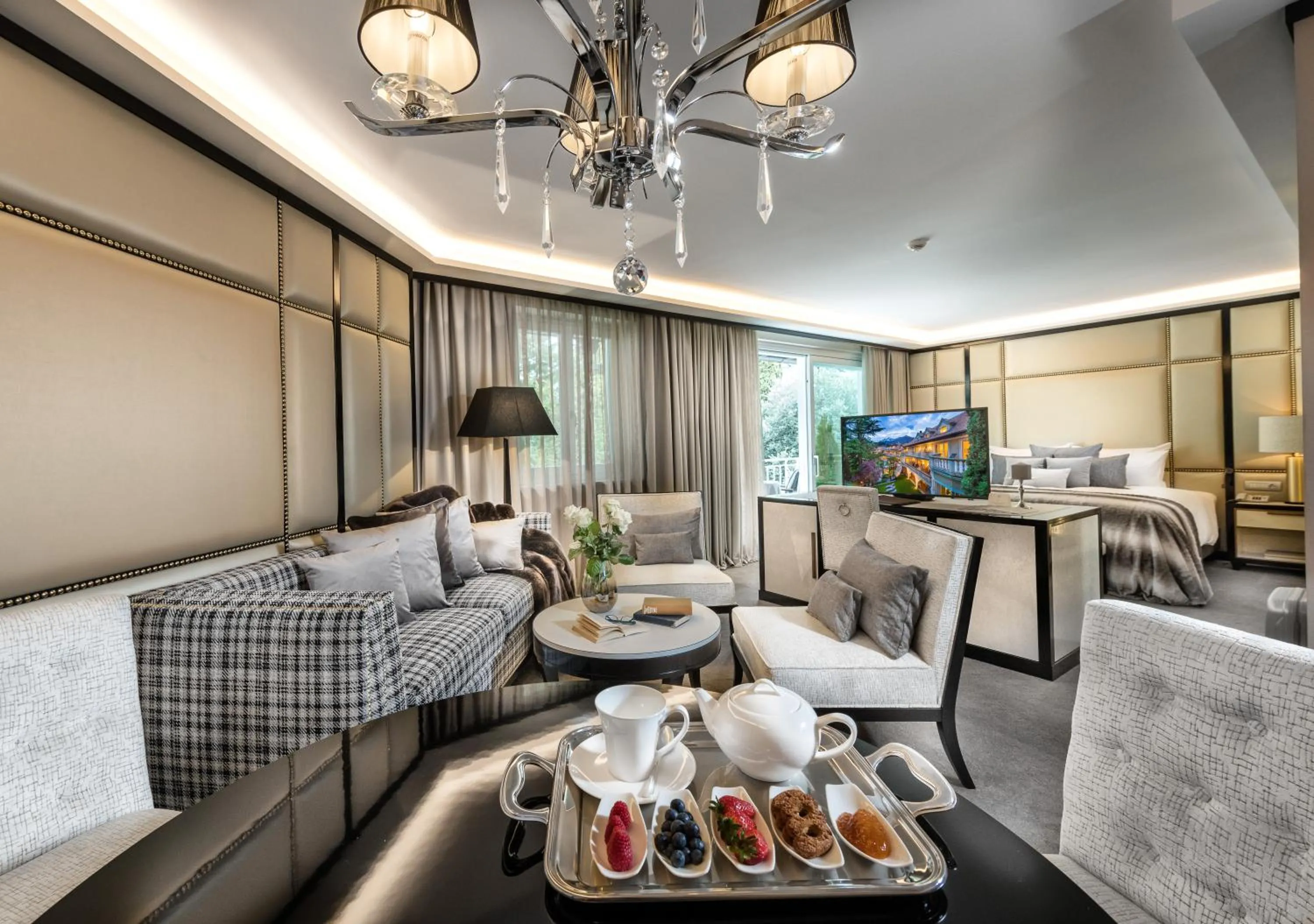 Living room in Villa Eden a member of Leading Hotels of the World