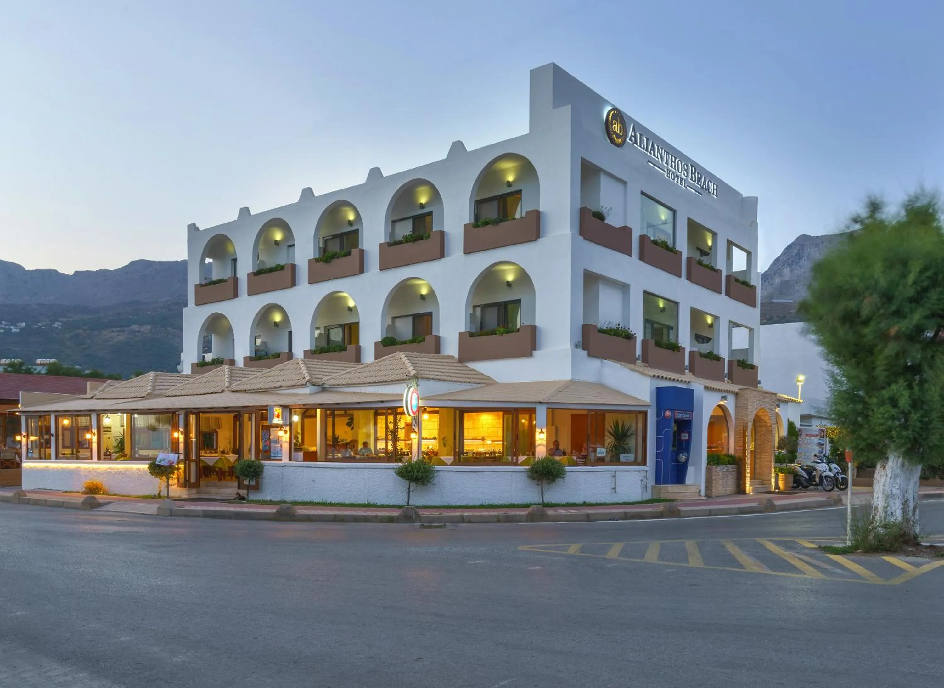 Property building in Alianthos Beach Hotel