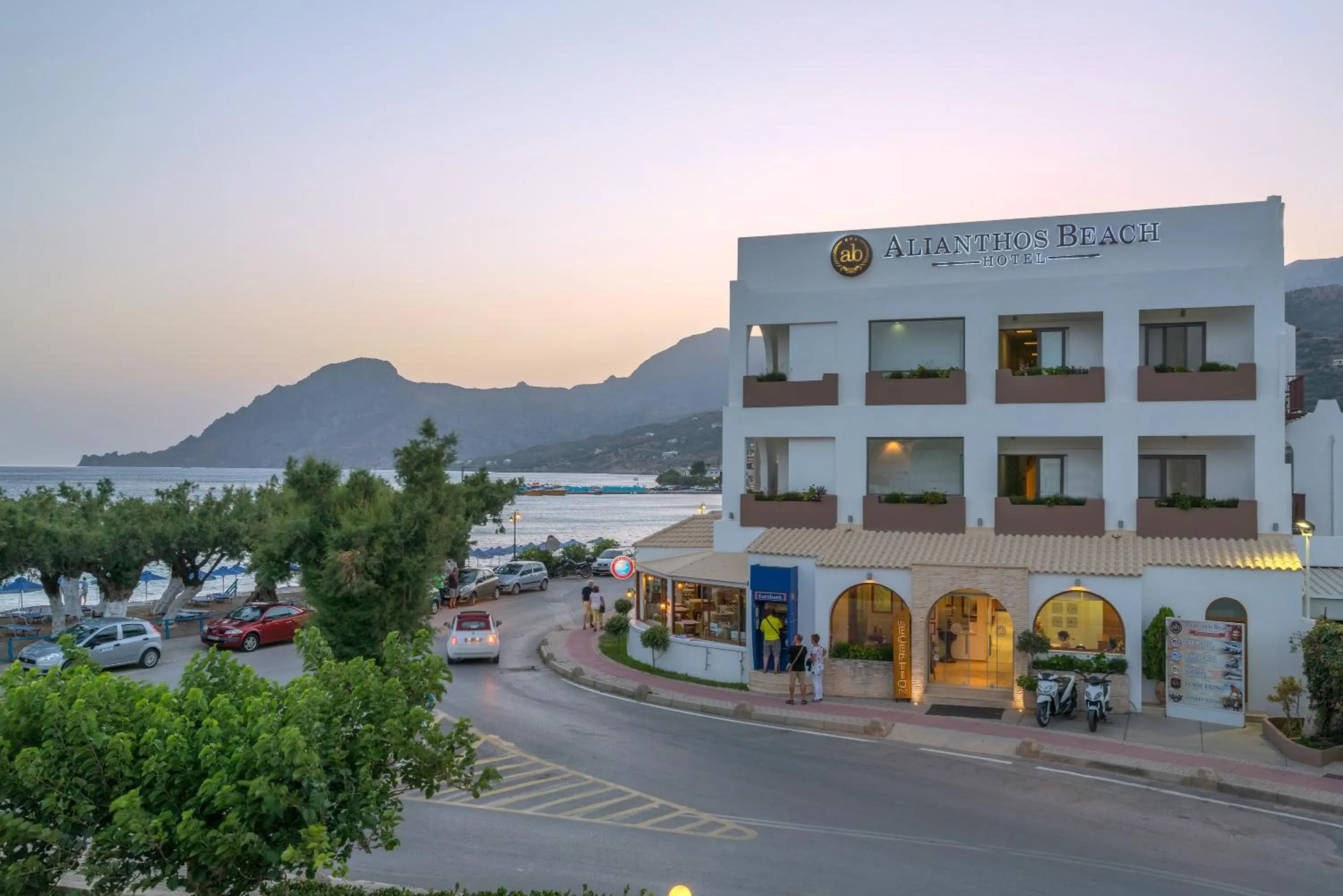 Property building in Alianthos Beach Hotel
