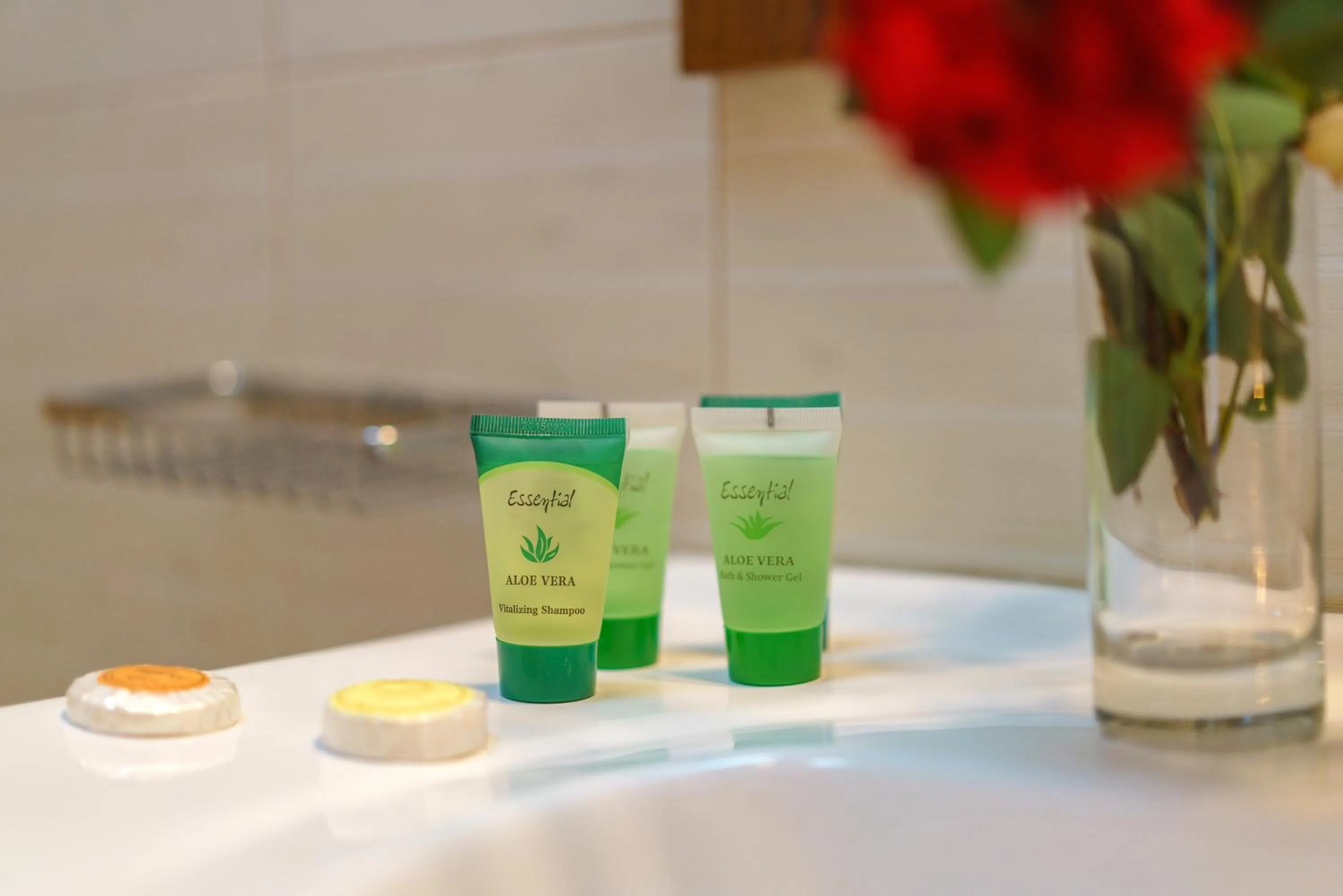 Toilet in Alianthos Beach Hotel