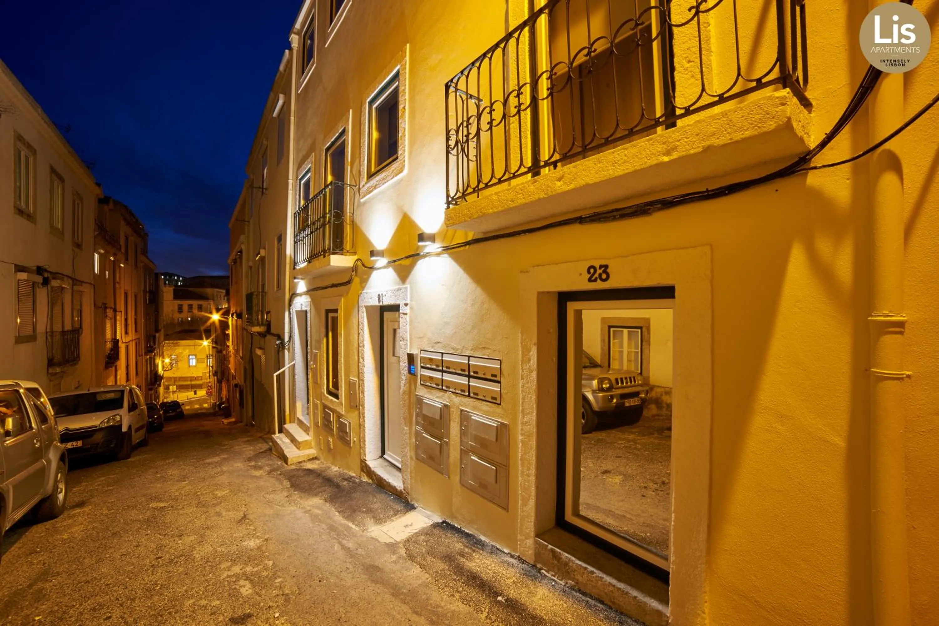 Street view in Lis Apartments