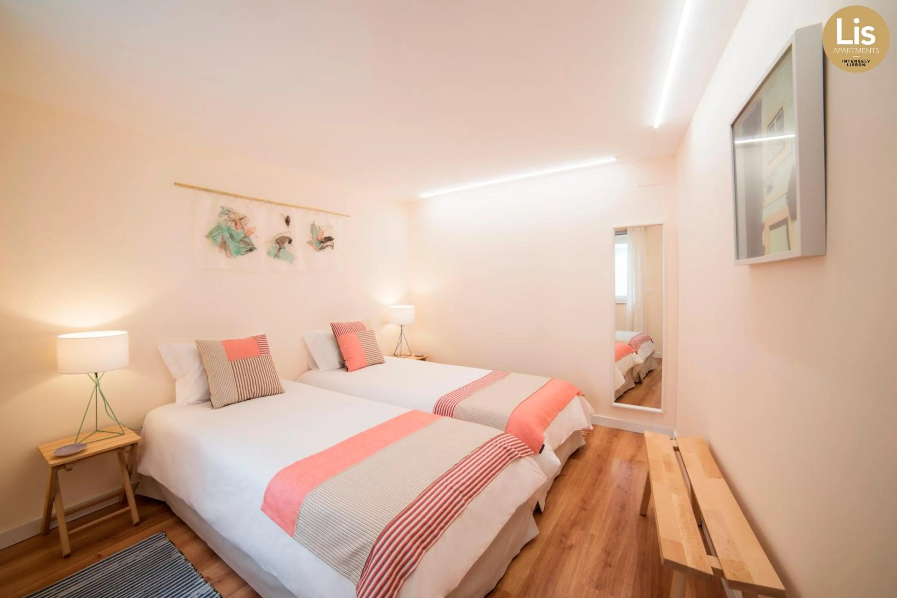 Bed in Lis Apartments