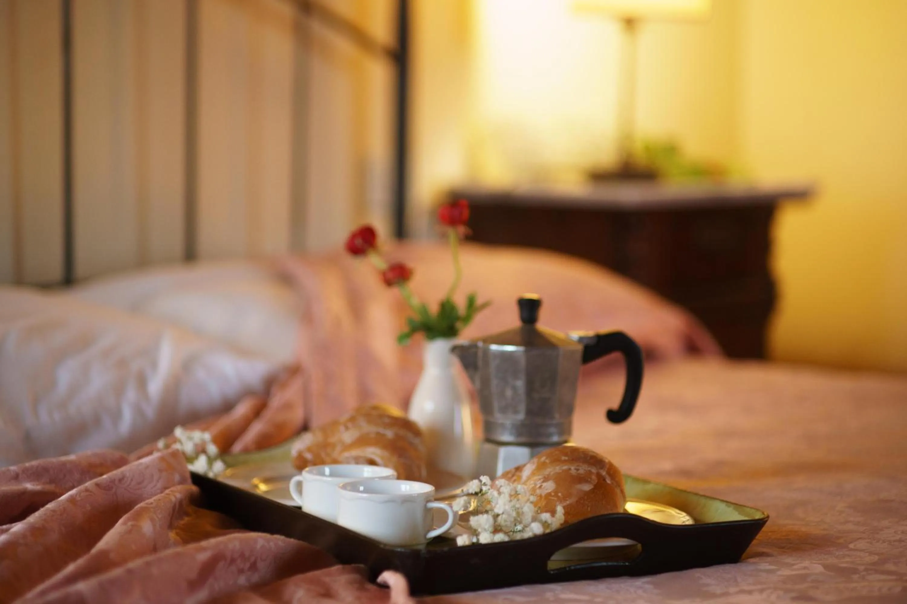 Decorative detail, Bed in Tenuta Sant'Ilario