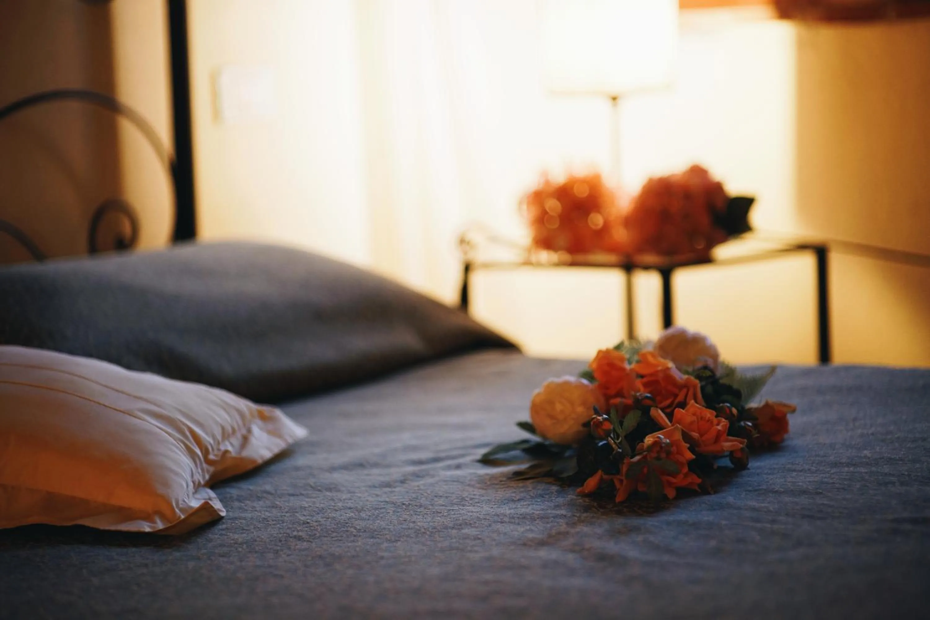 Decorative detail, Bed in Tenuta Sant'Ilario