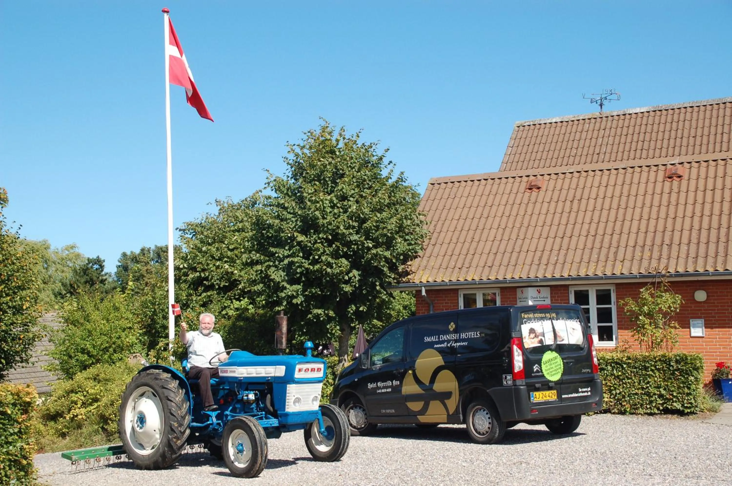 Property building in Gjerrild Kro