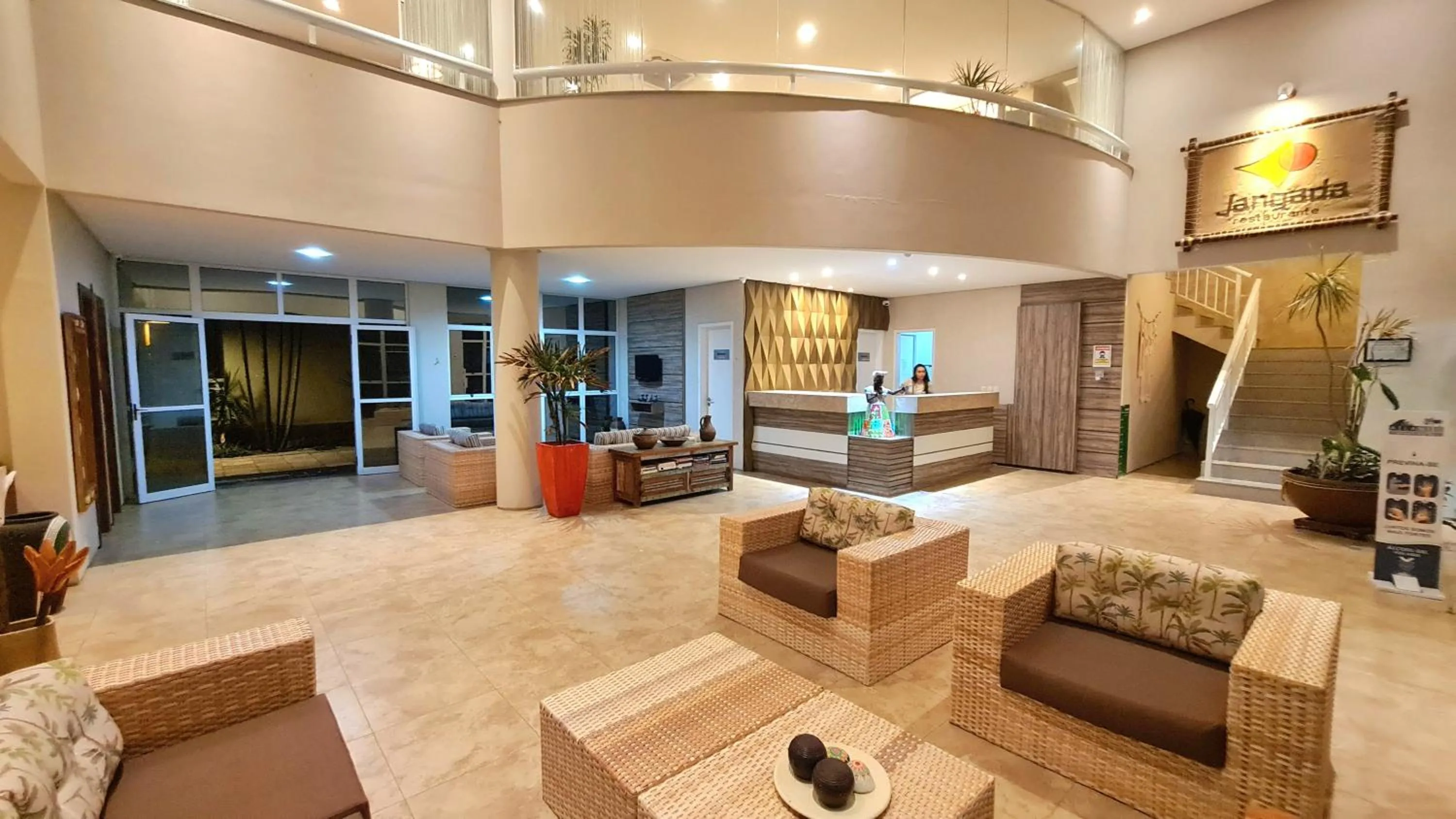 Lobby or reception in Atlantic Palace Family inn