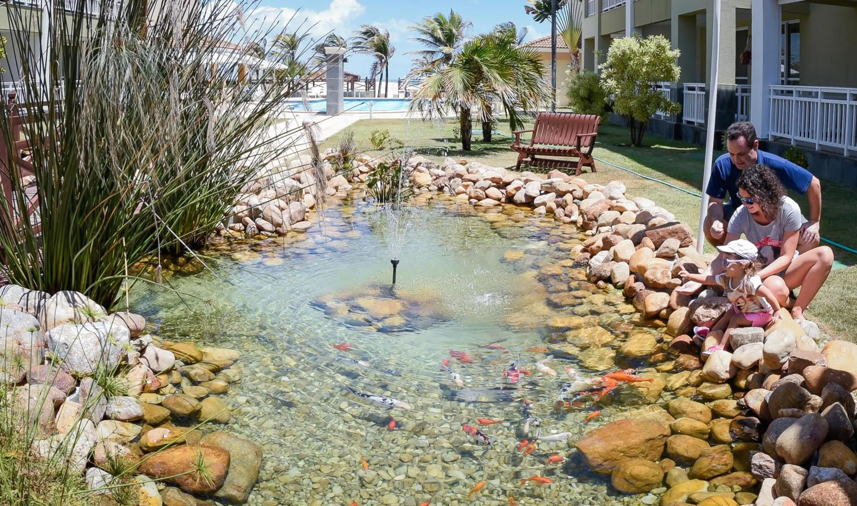 Lake view in Atlantic Palace Family inn