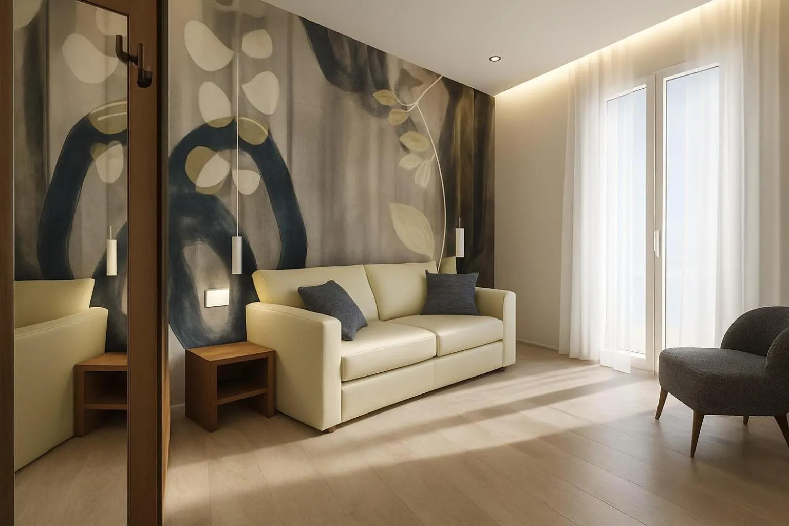 Bedroom in Hotel Cesare Augustus