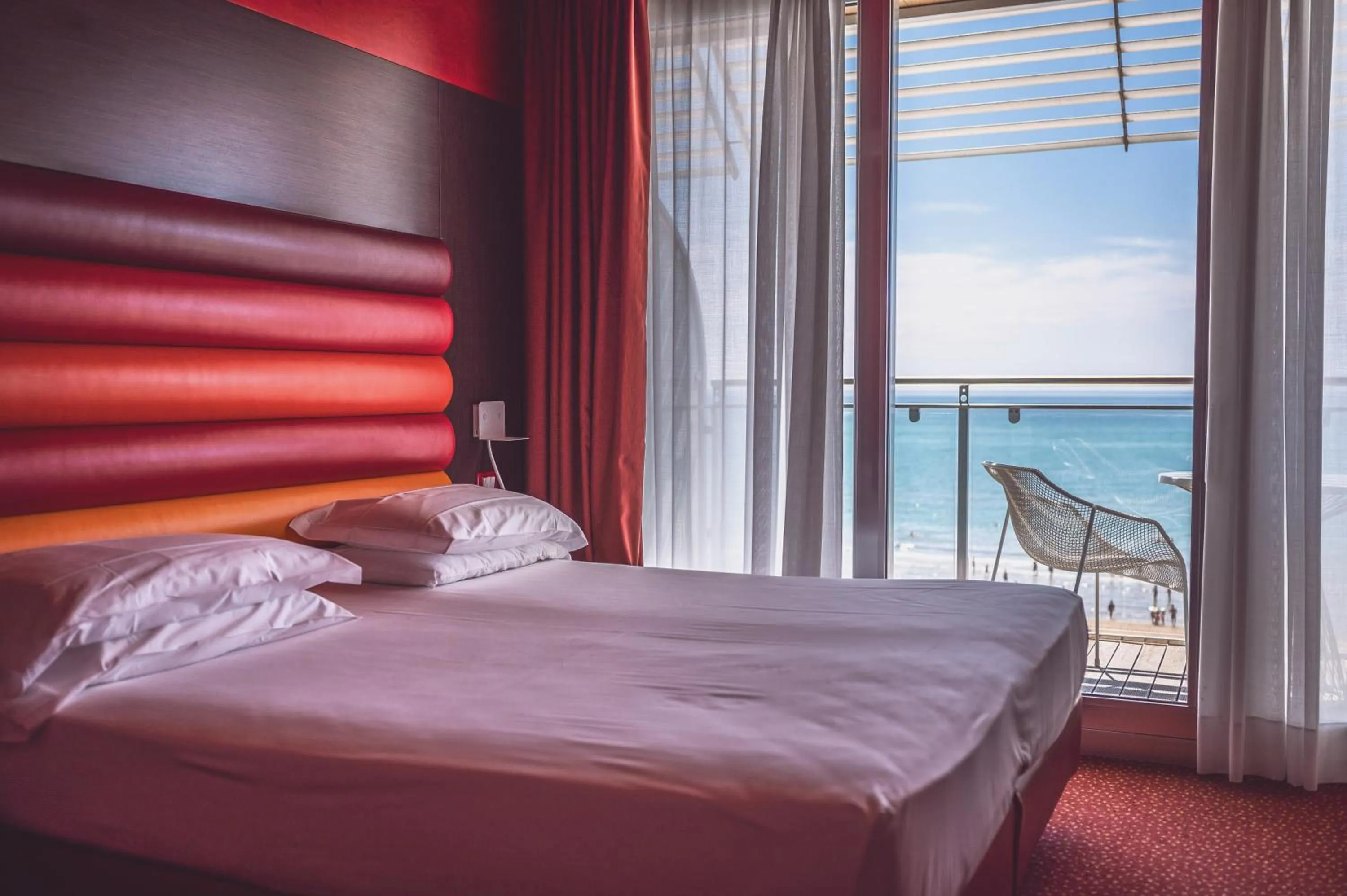 Bedroom, Bed in Hotel Cesare Augustus