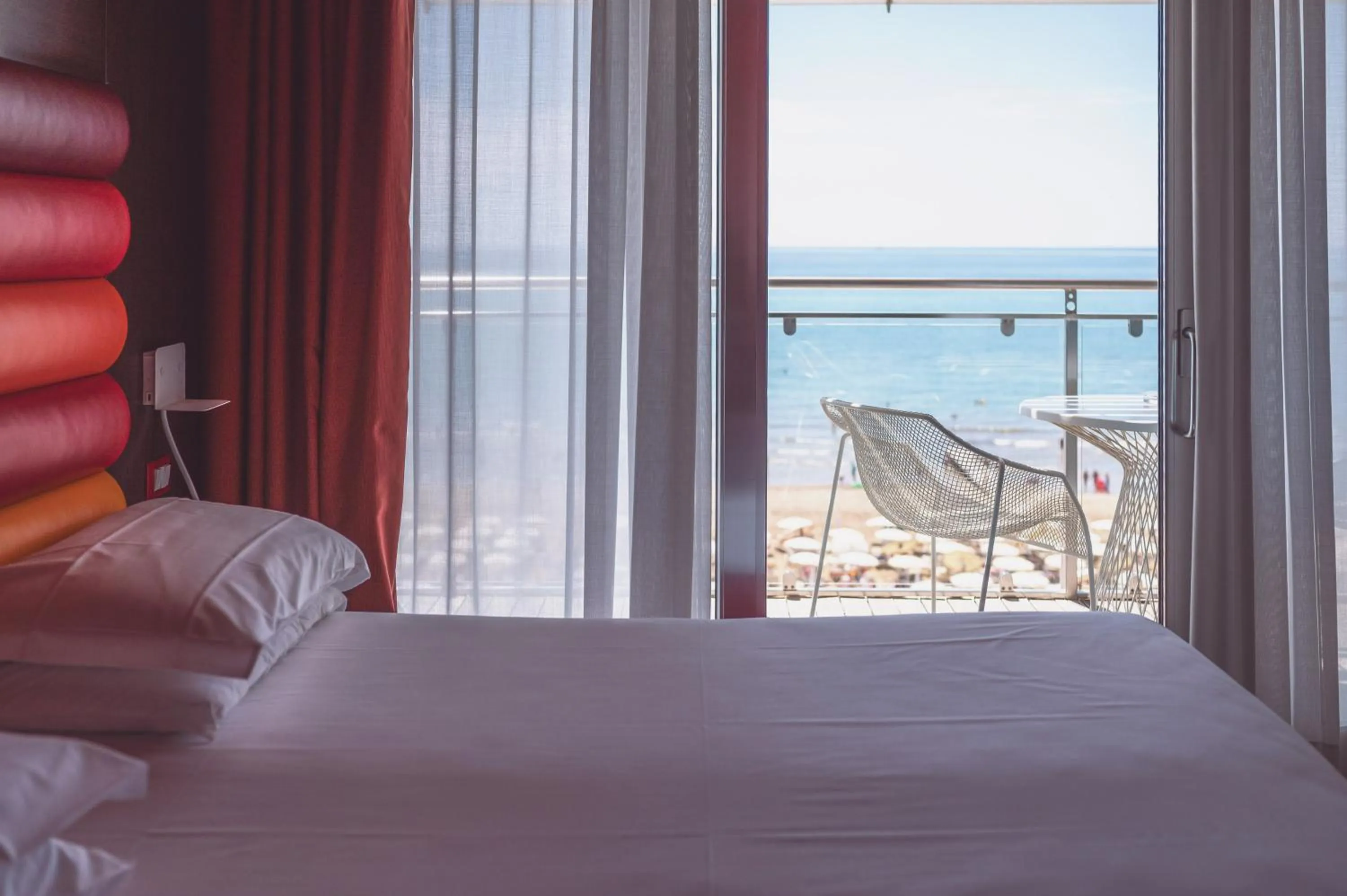 Bedroom, Bed in Hotel Cesare Augustus