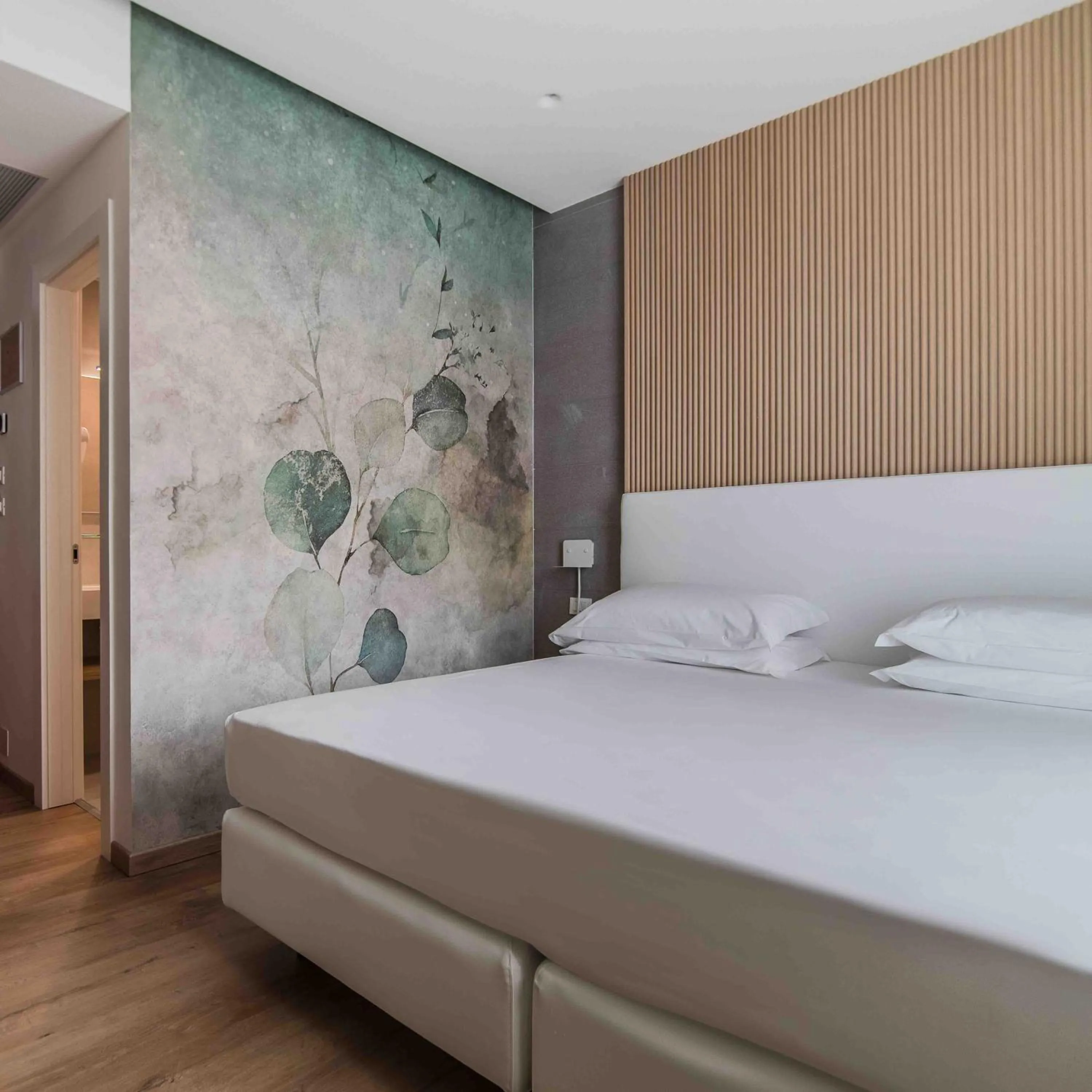 Bedroom, Bed in Hotel Cesare Augustus