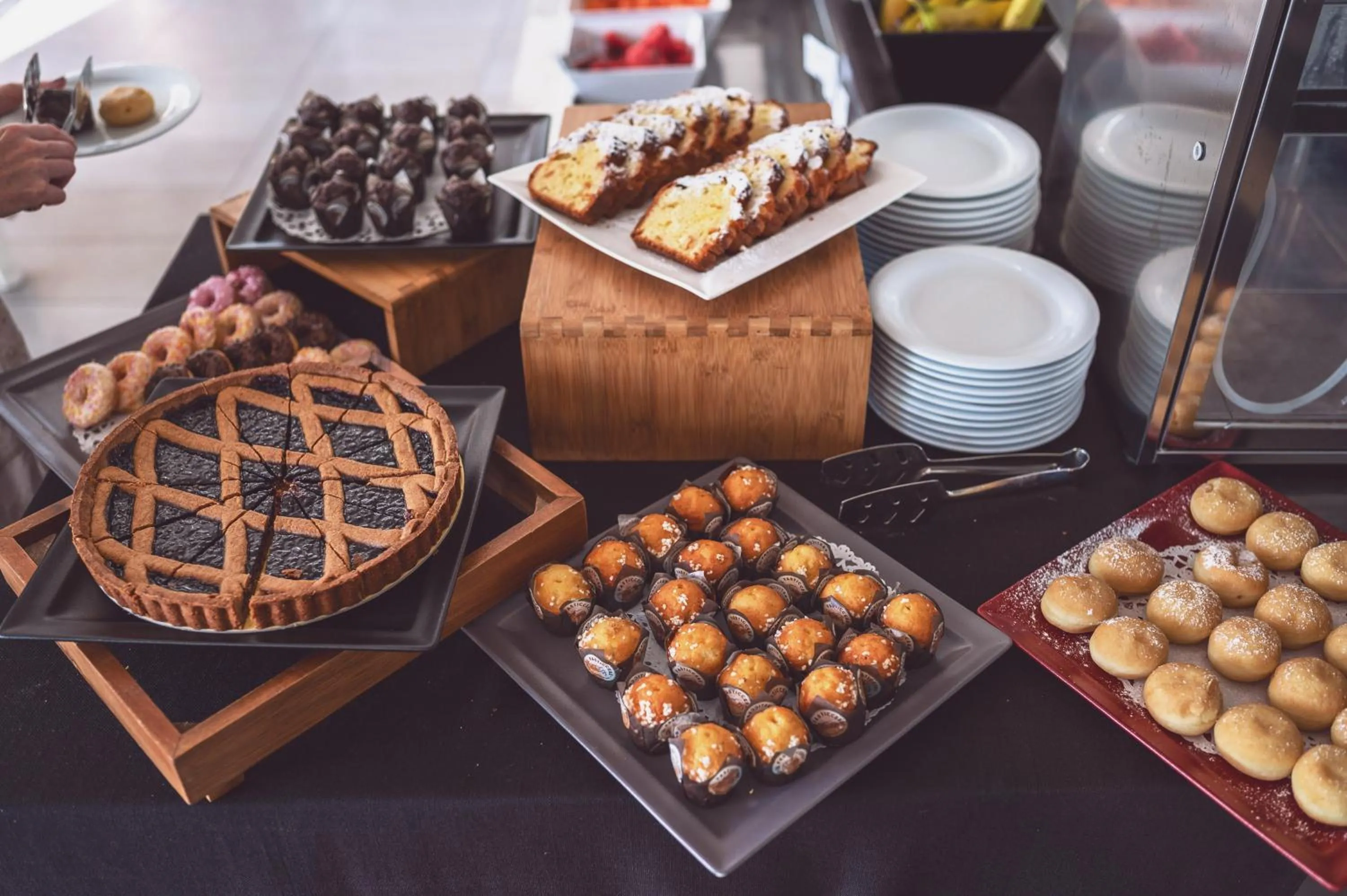 Breakfast in Hotel Cesare Augustus