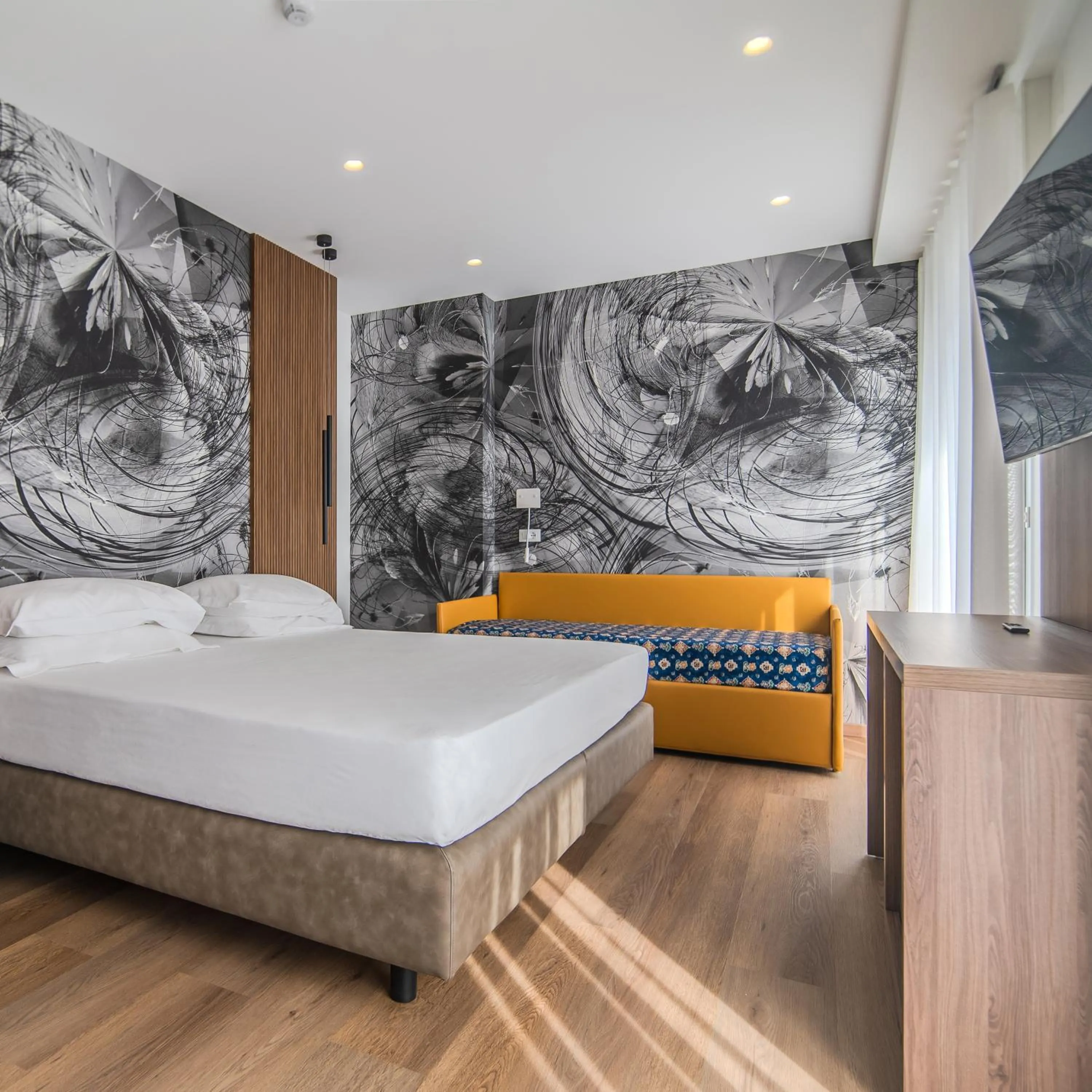 Photo of the whole room, Bed in Hotel Cesare Augustus