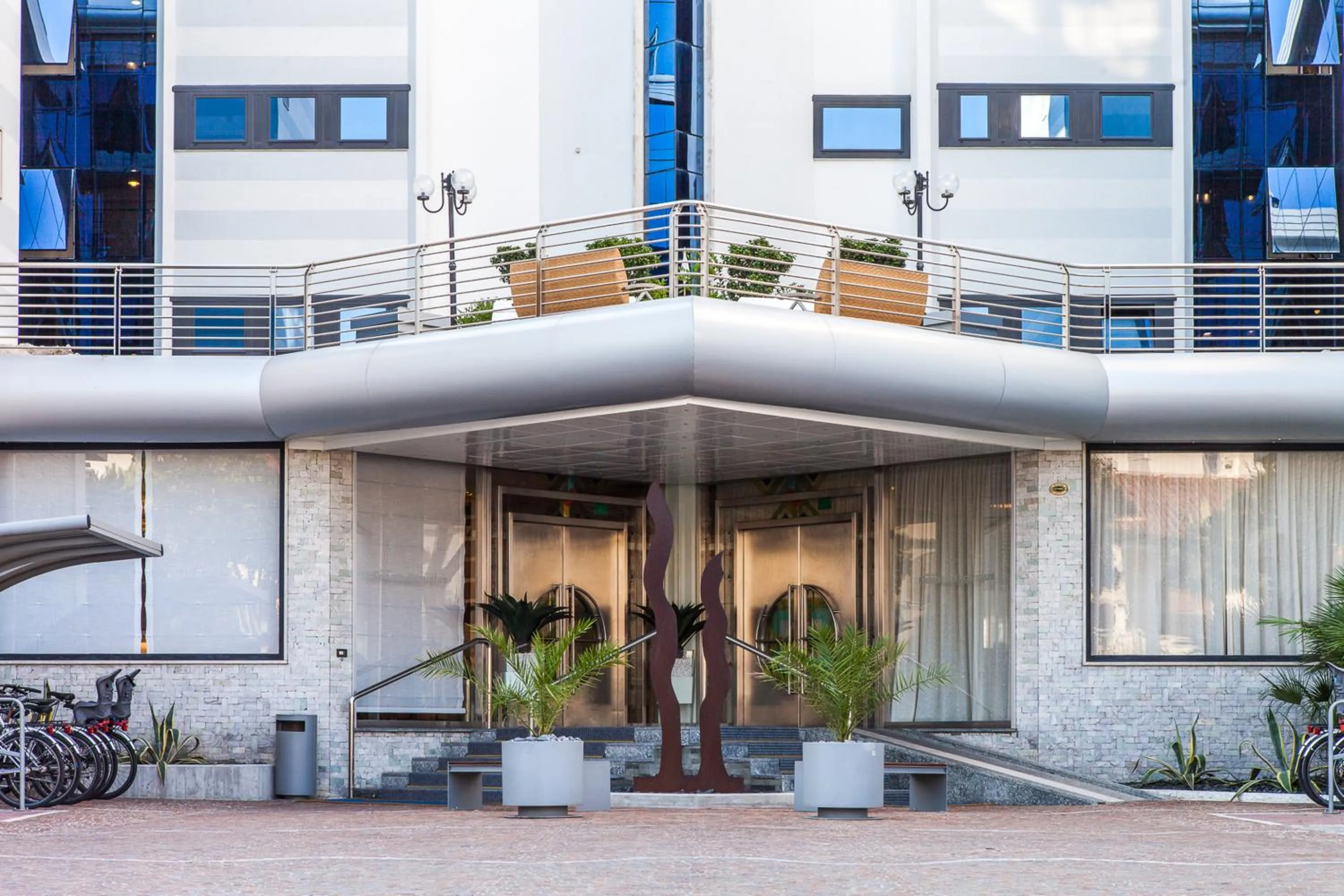 Facade/entrance in Hotel Cesare Augustus