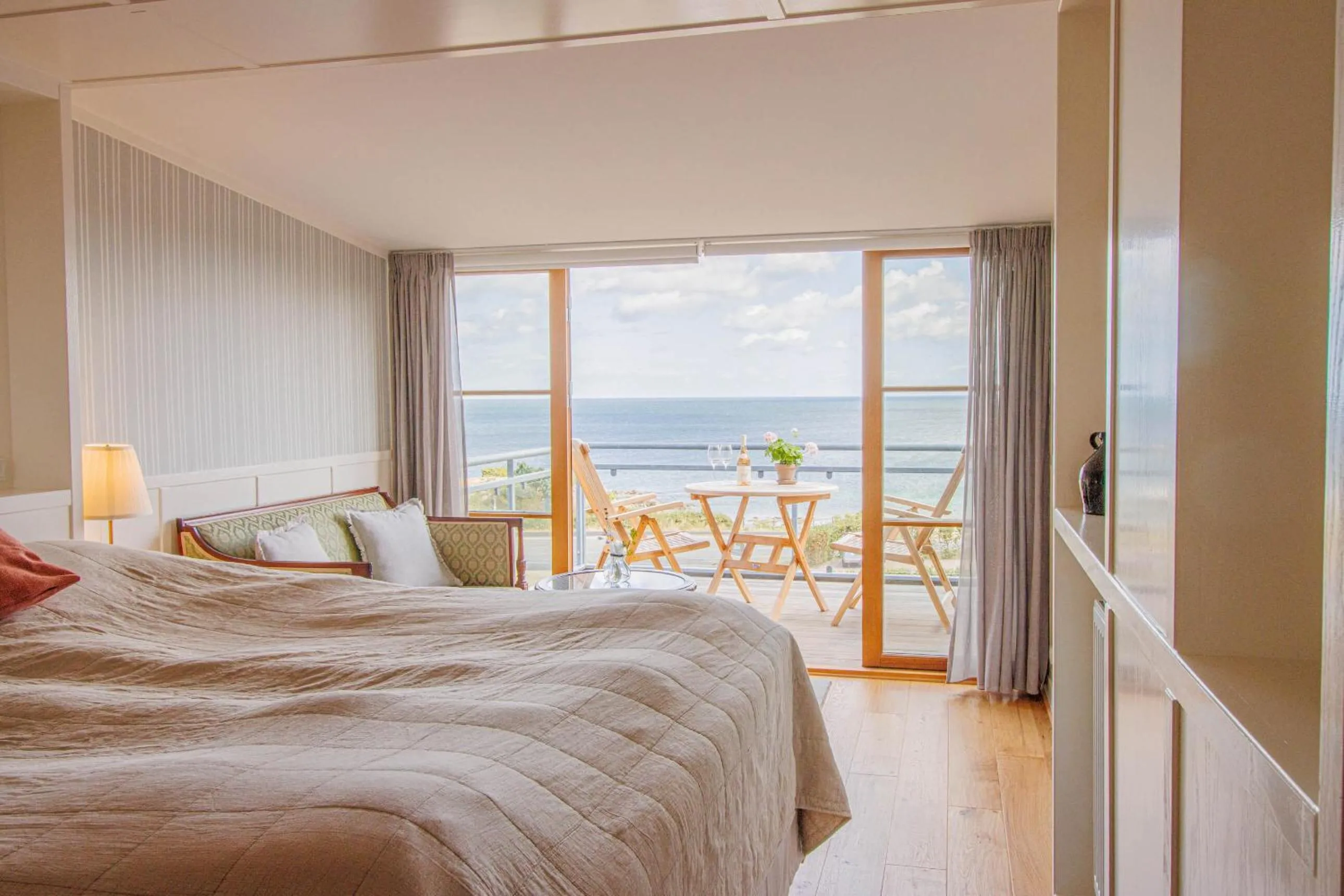 Bed in Stammershalle Badehotel