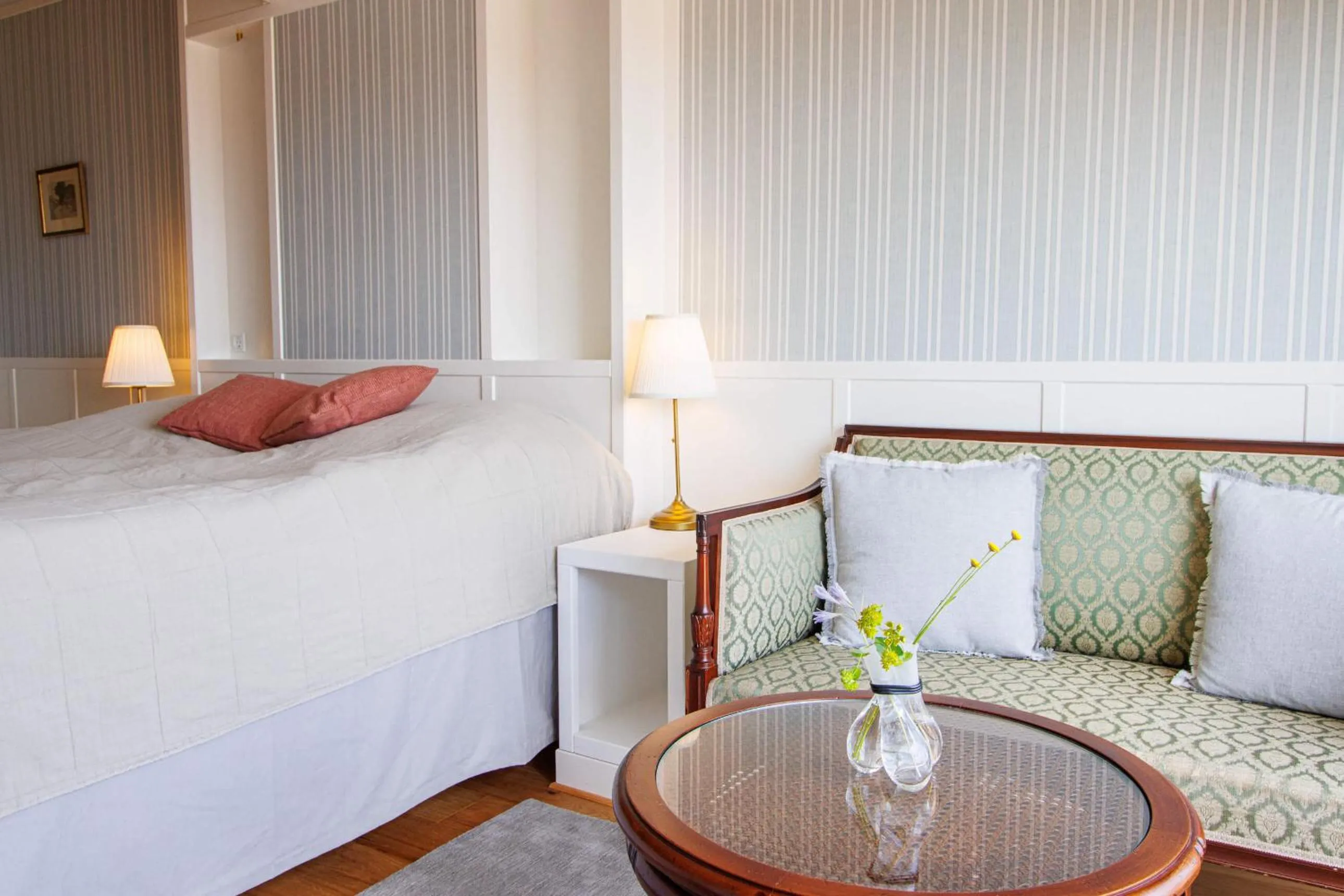 Bed in Stammershalle Badehotel