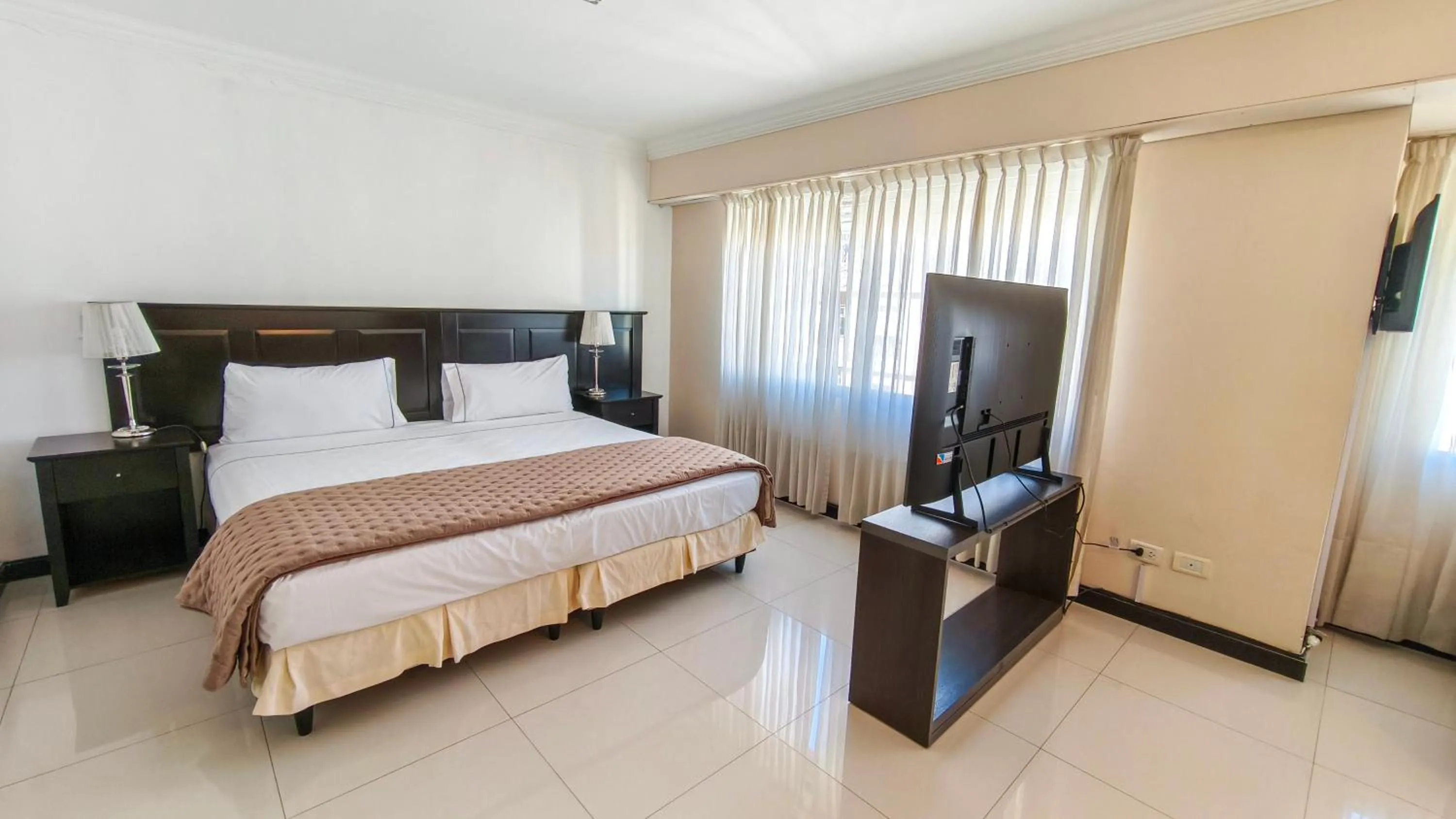 Bed in Argentino Hotel