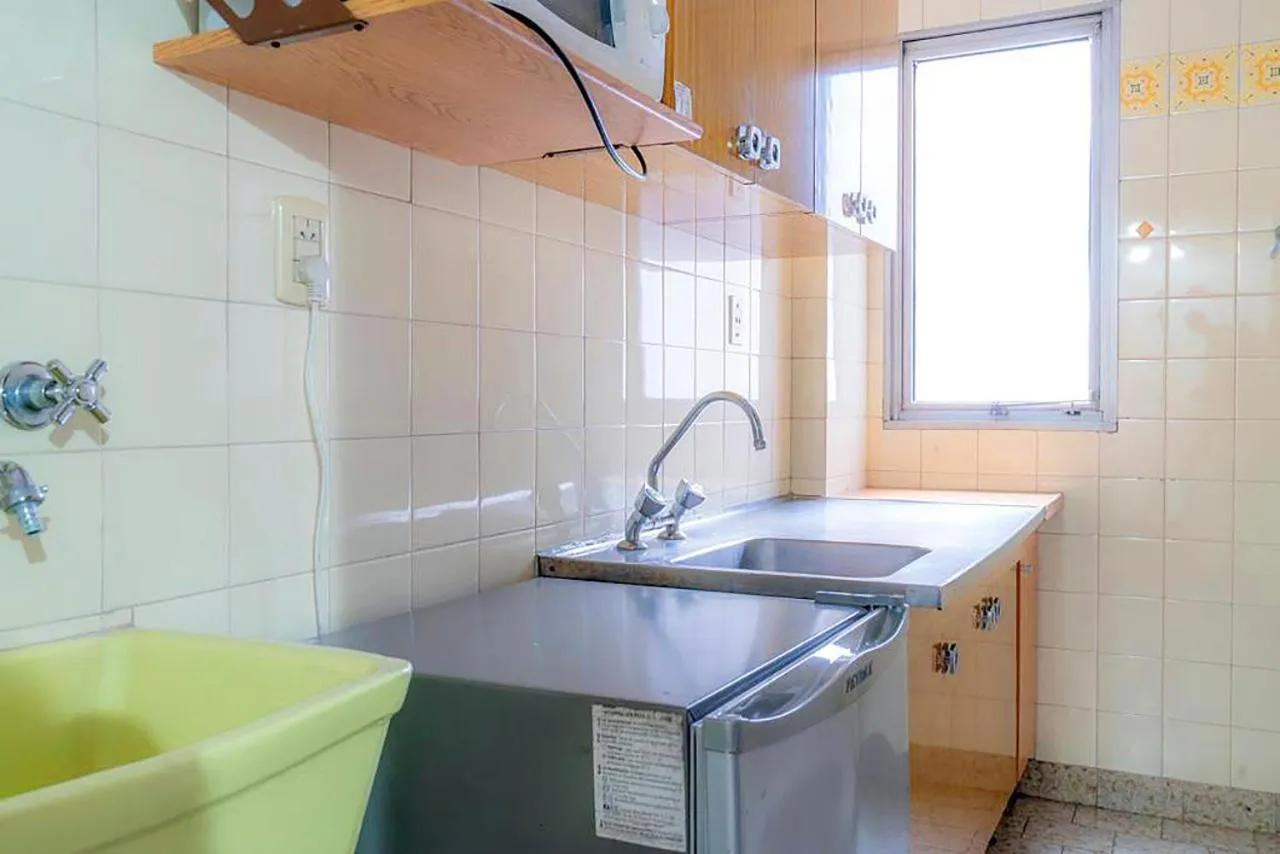 Kitchen or kitchenette in Argentino Hotel