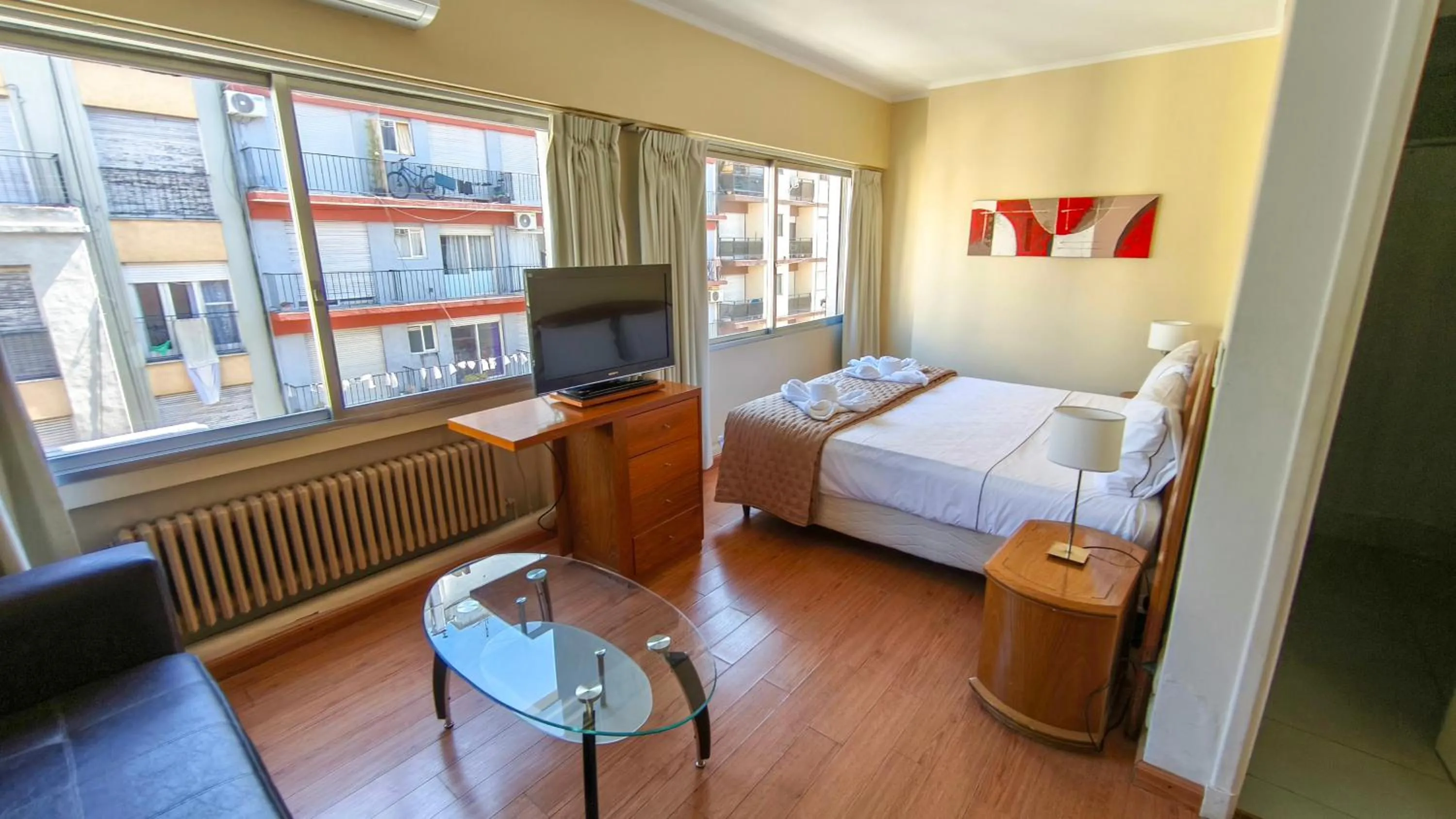 Bed in Argentino Hotel