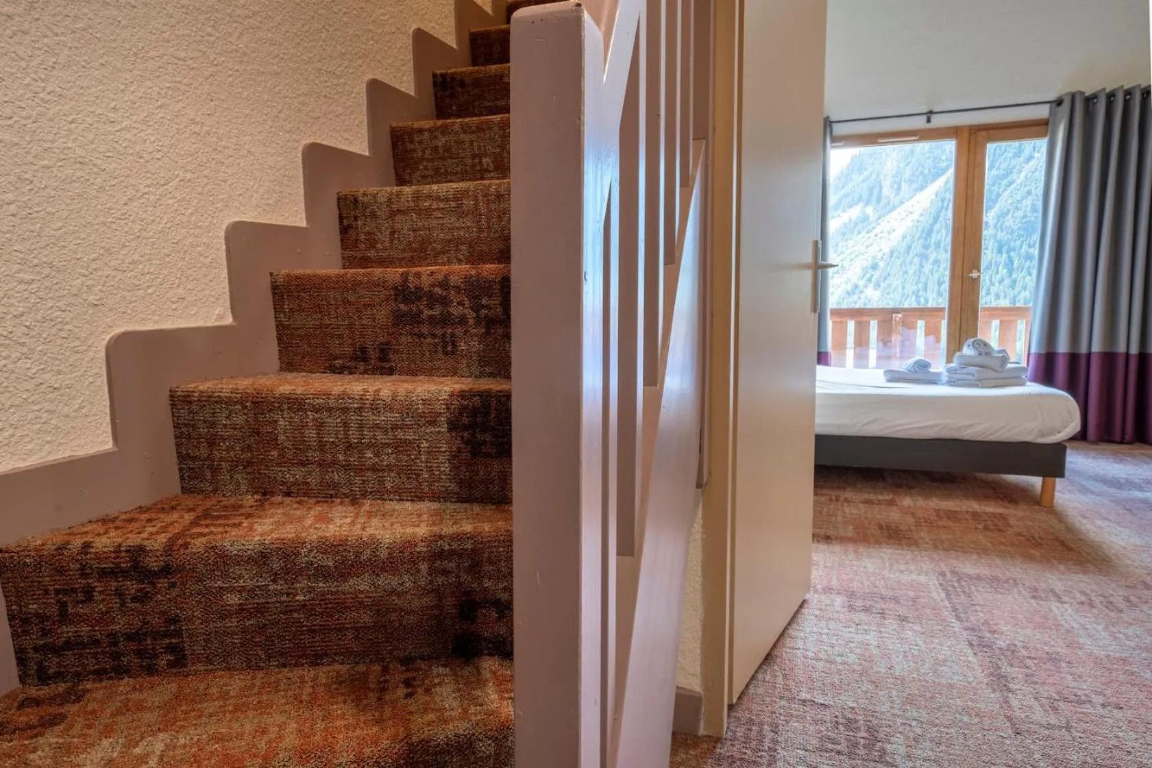 Bedroom, Bed in Le Télémark