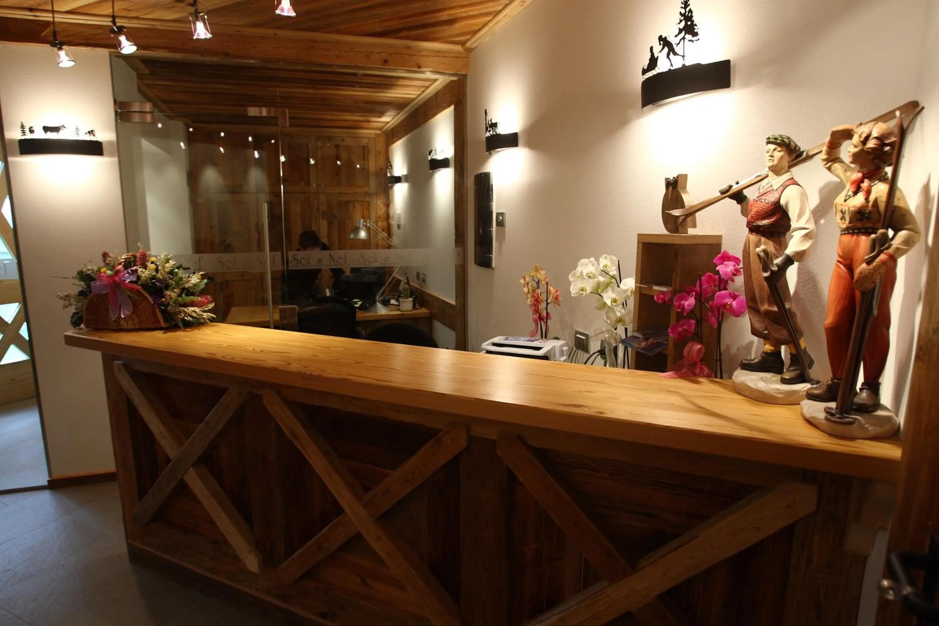 Lobby or reception in Apartments Sol E Nef