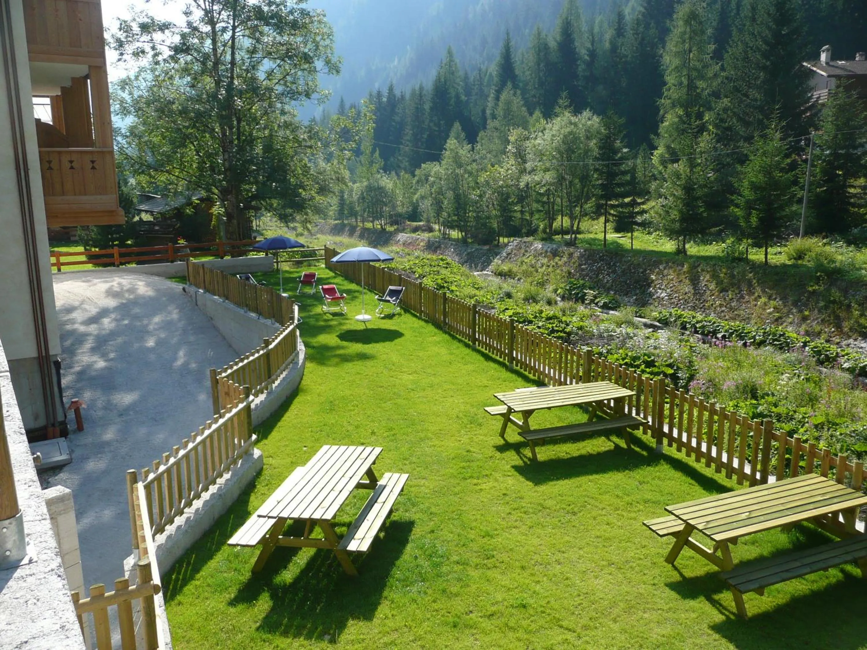 Garden in Apartments Sol E Nef