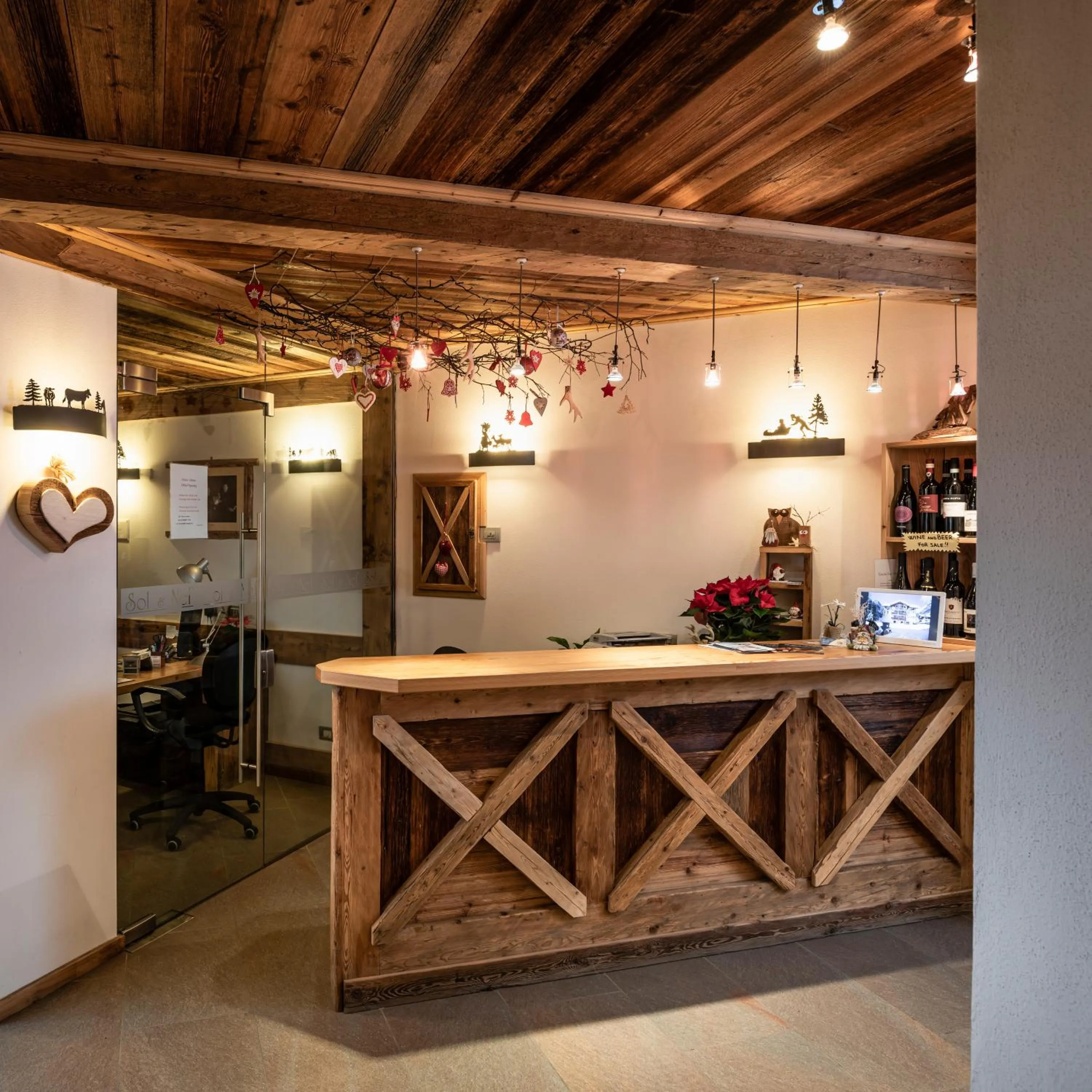 Lobby or reception in Apartments Sol E Nef