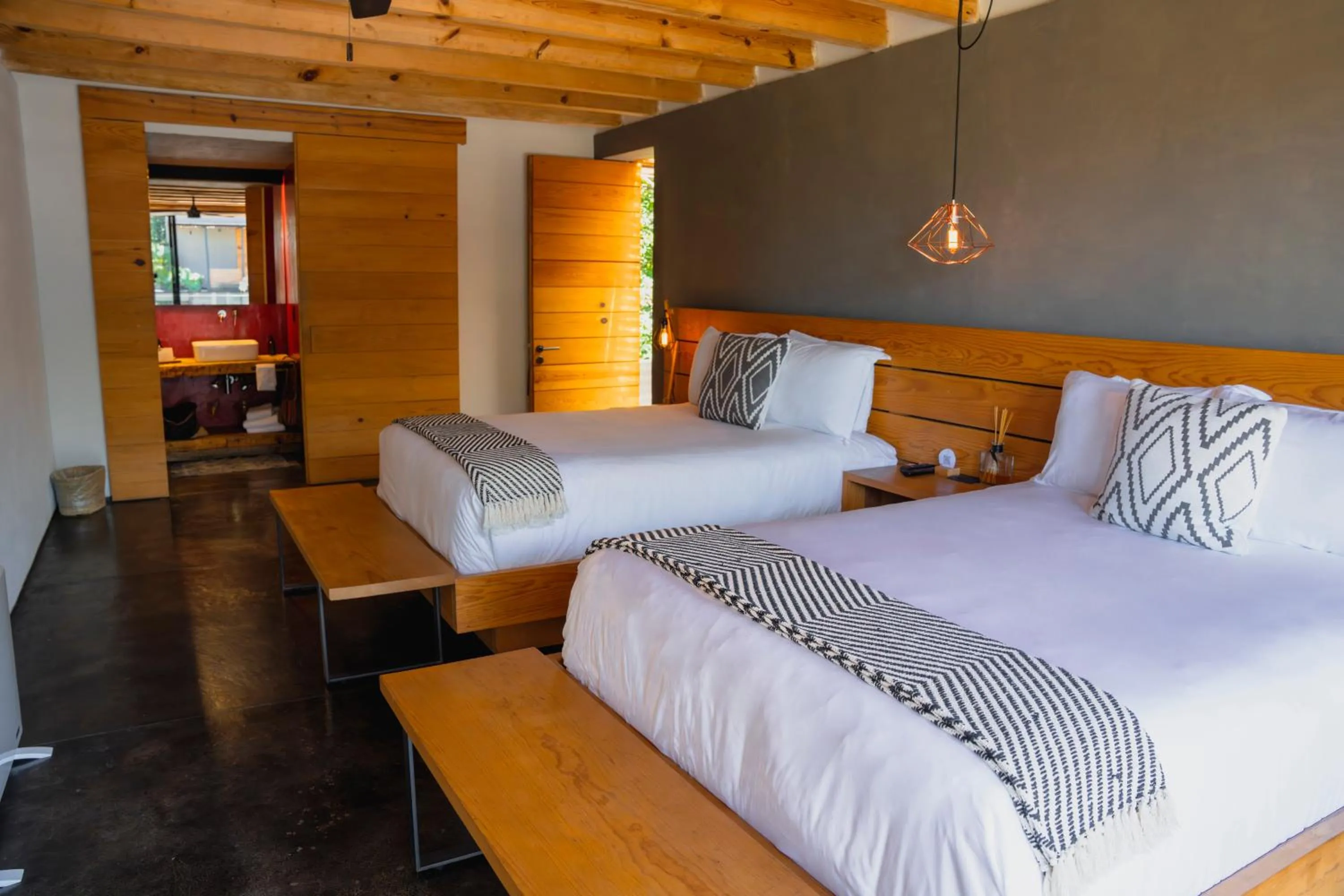 Double Room with Two Double Beds in Casa Chichipicas Hotel Boutique