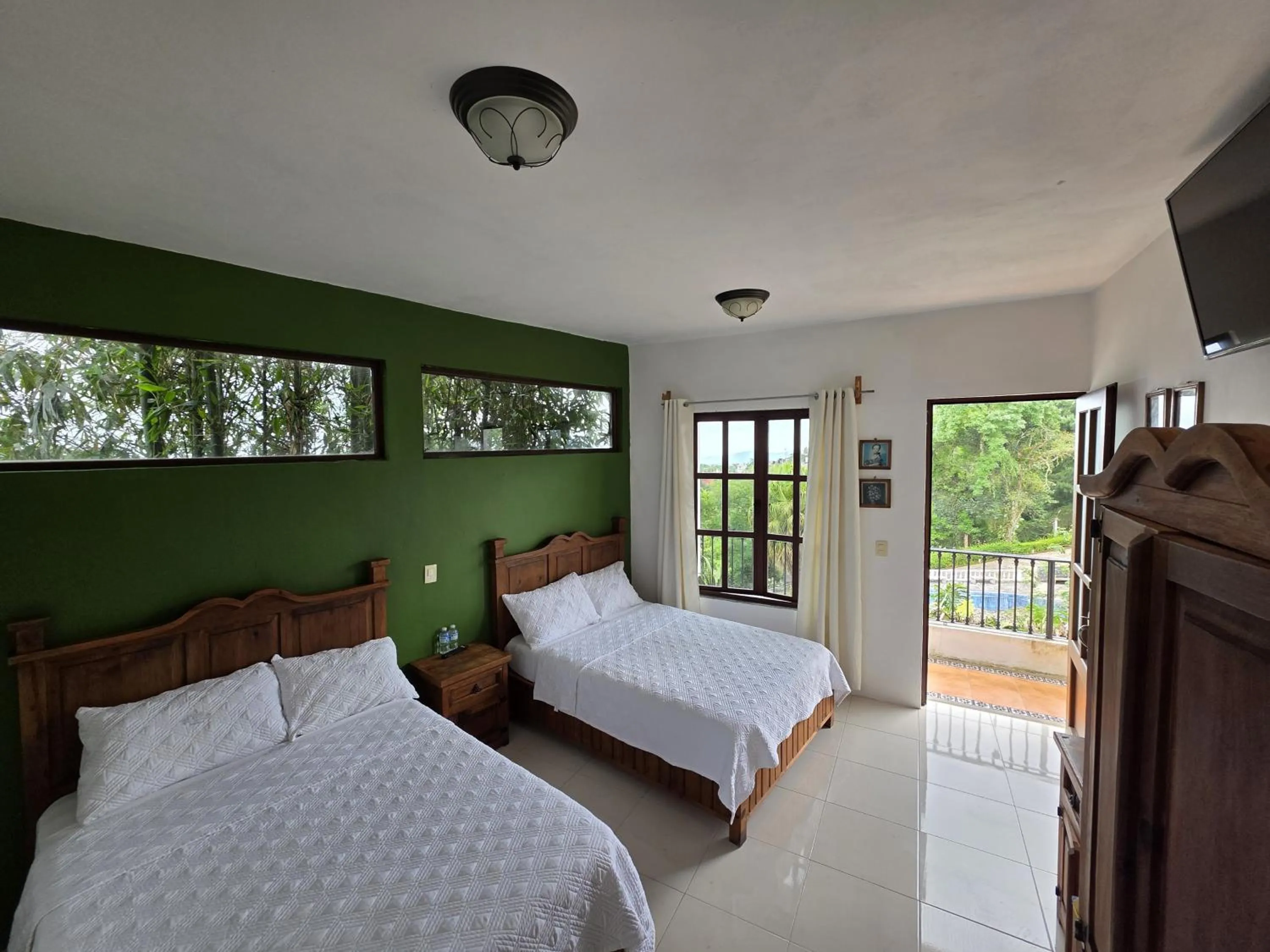 Twin Room in Hotel Magnolia cuetzalan