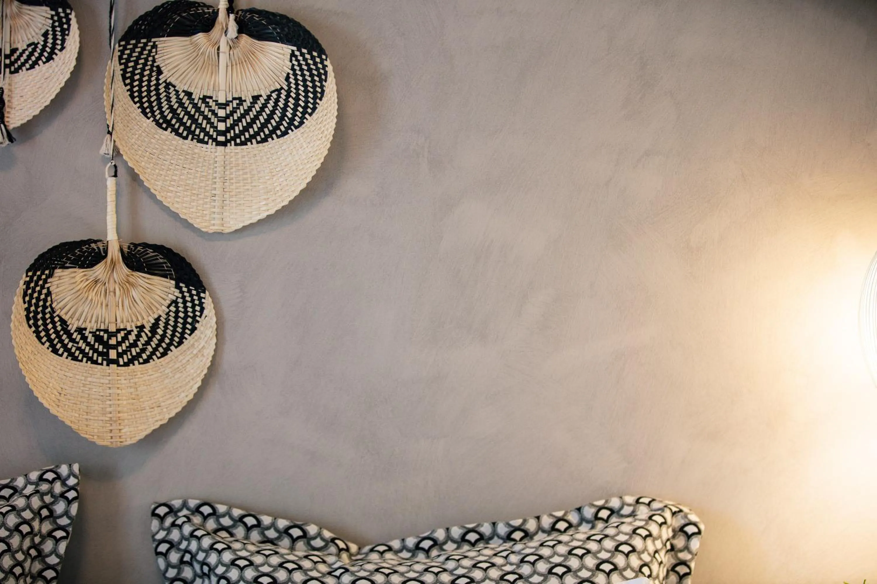 Decorative detail in Anthos Apartments