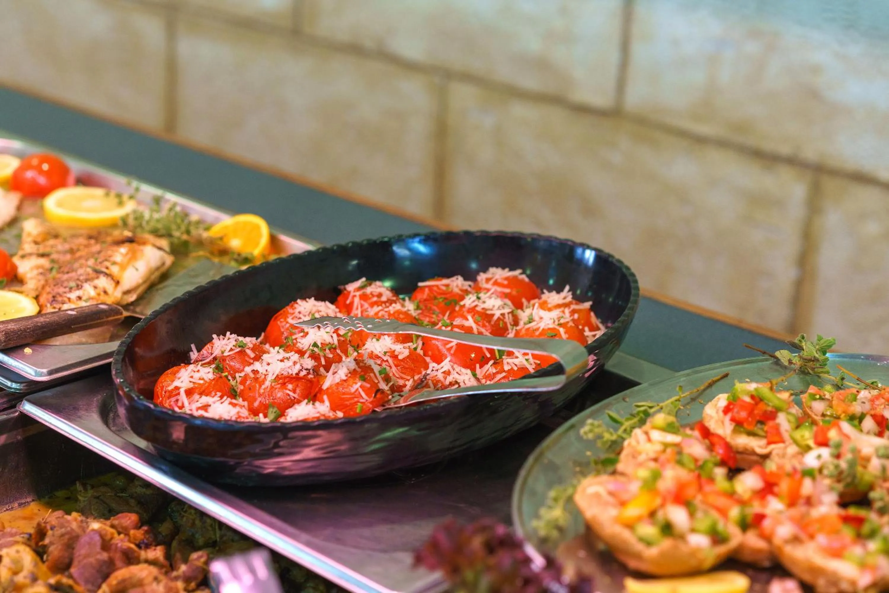 Food in Anthos Apartments