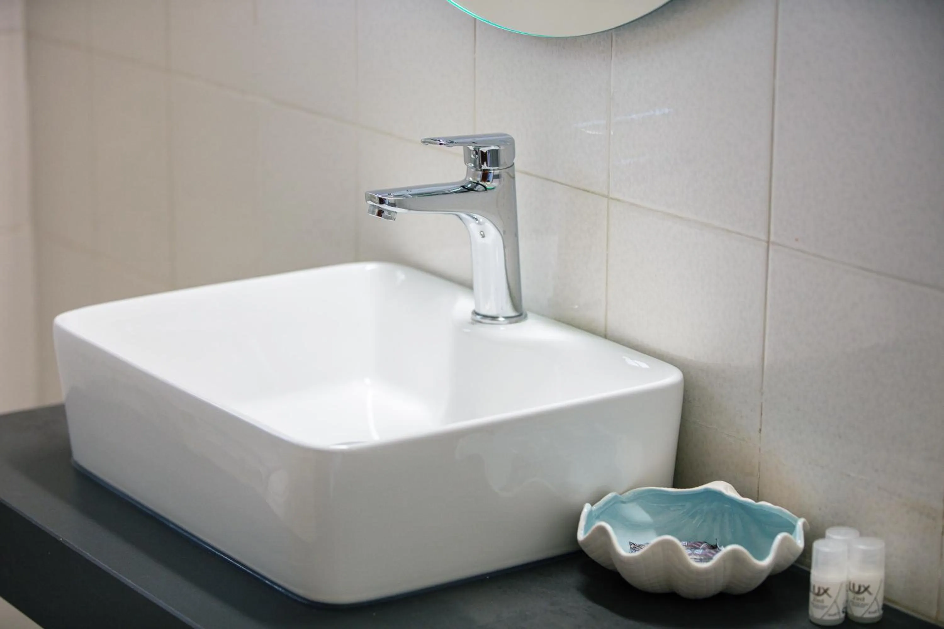 Bathroom in Anthos Apartments