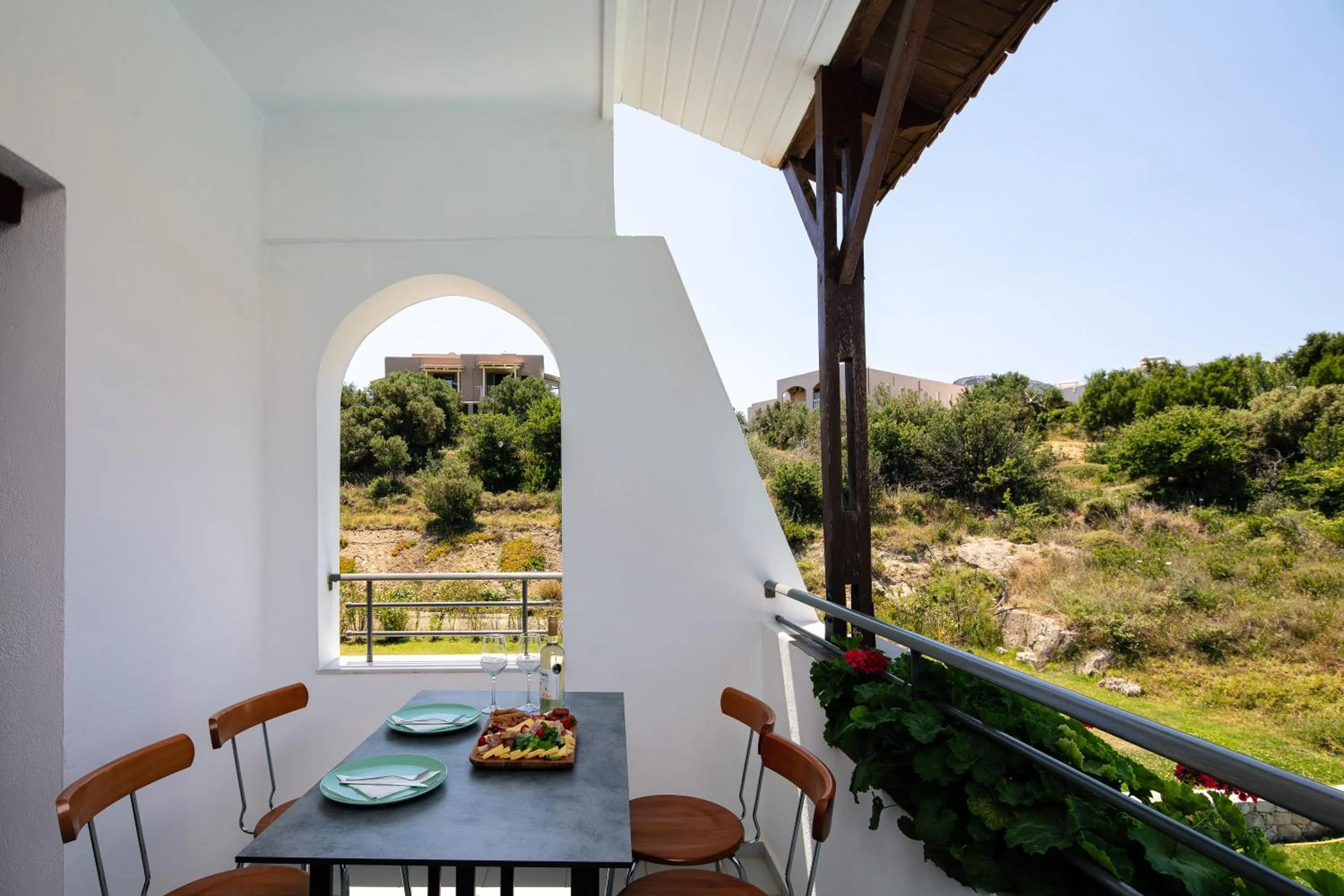 Balcony/Terrace in Anthos Apartments
