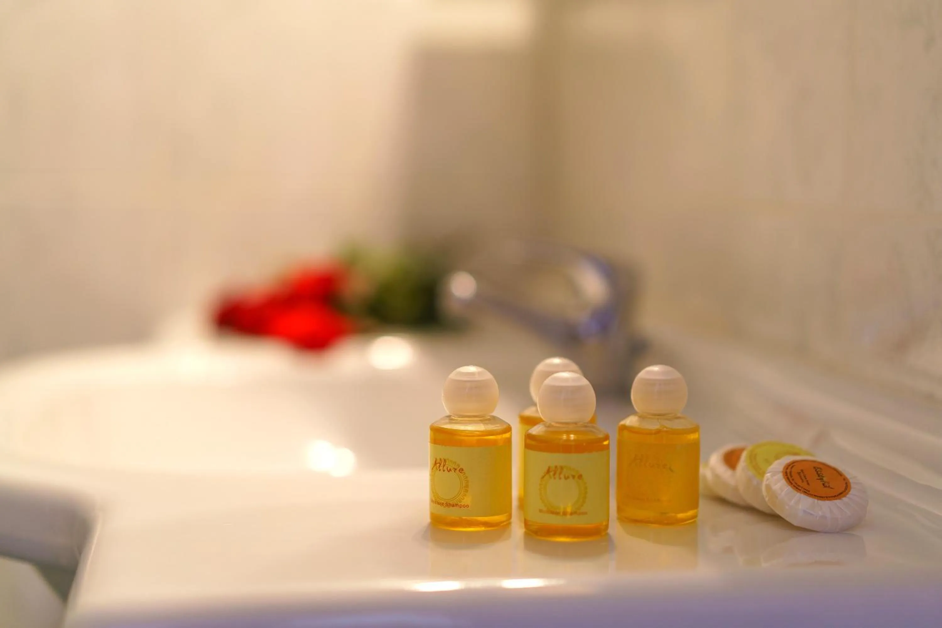 Bathroom in Anthos Apartments